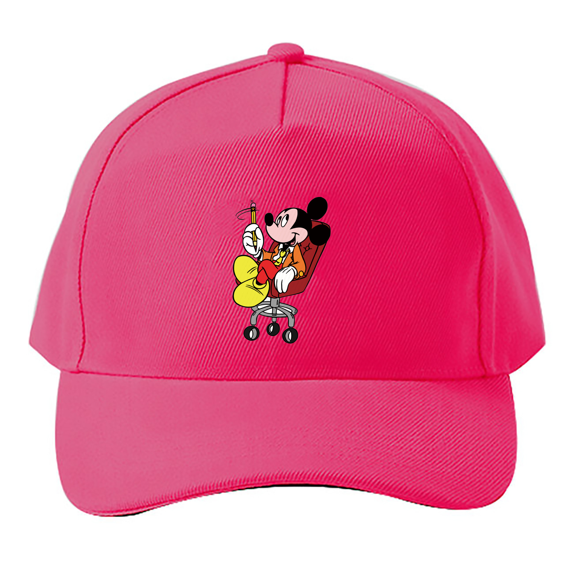 （画像用） ミッキーマウス Mickey Mouse ベースボールキャップ 綿100％ 男女兼用 帽子 スポーツ