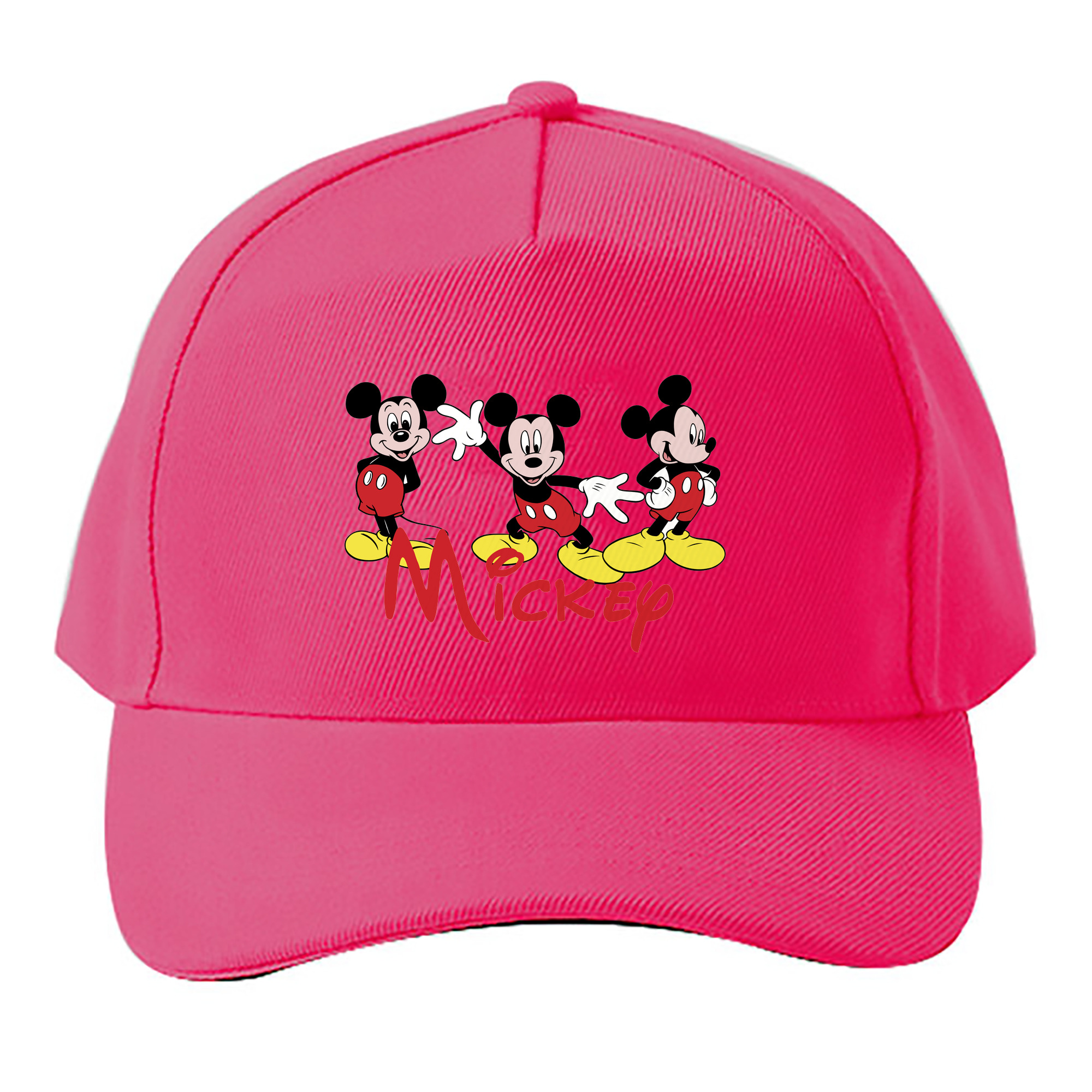 （画像用） ミッキーマウス Mickey Mouse ベースボールキャップ 綿100％ 男女兼用 帽子 スポーツ