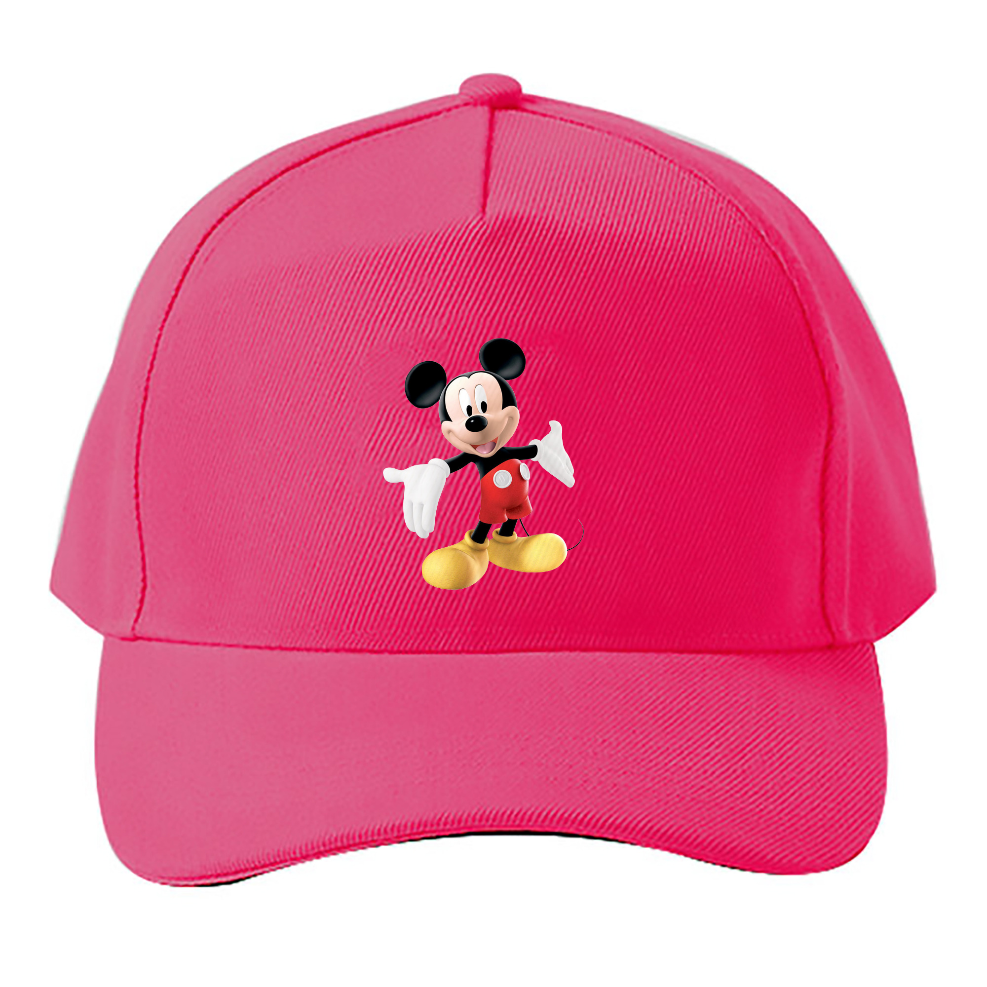 （画像用） ミッキーマウス Mickey Mouse ベースボールキャップ 綿100％ 男女兼用 帽子 スポーツ