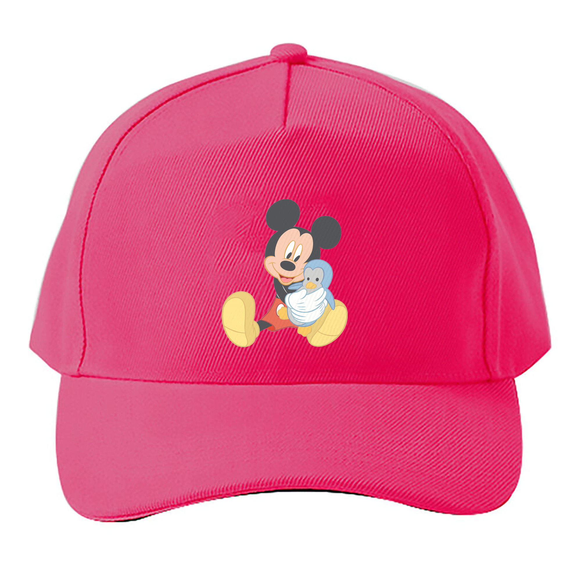 （画像用） ミッキーマウス Mickey Mouse ベースボールキャップ 綿100％ 男女兼用 帽子 スポーツ