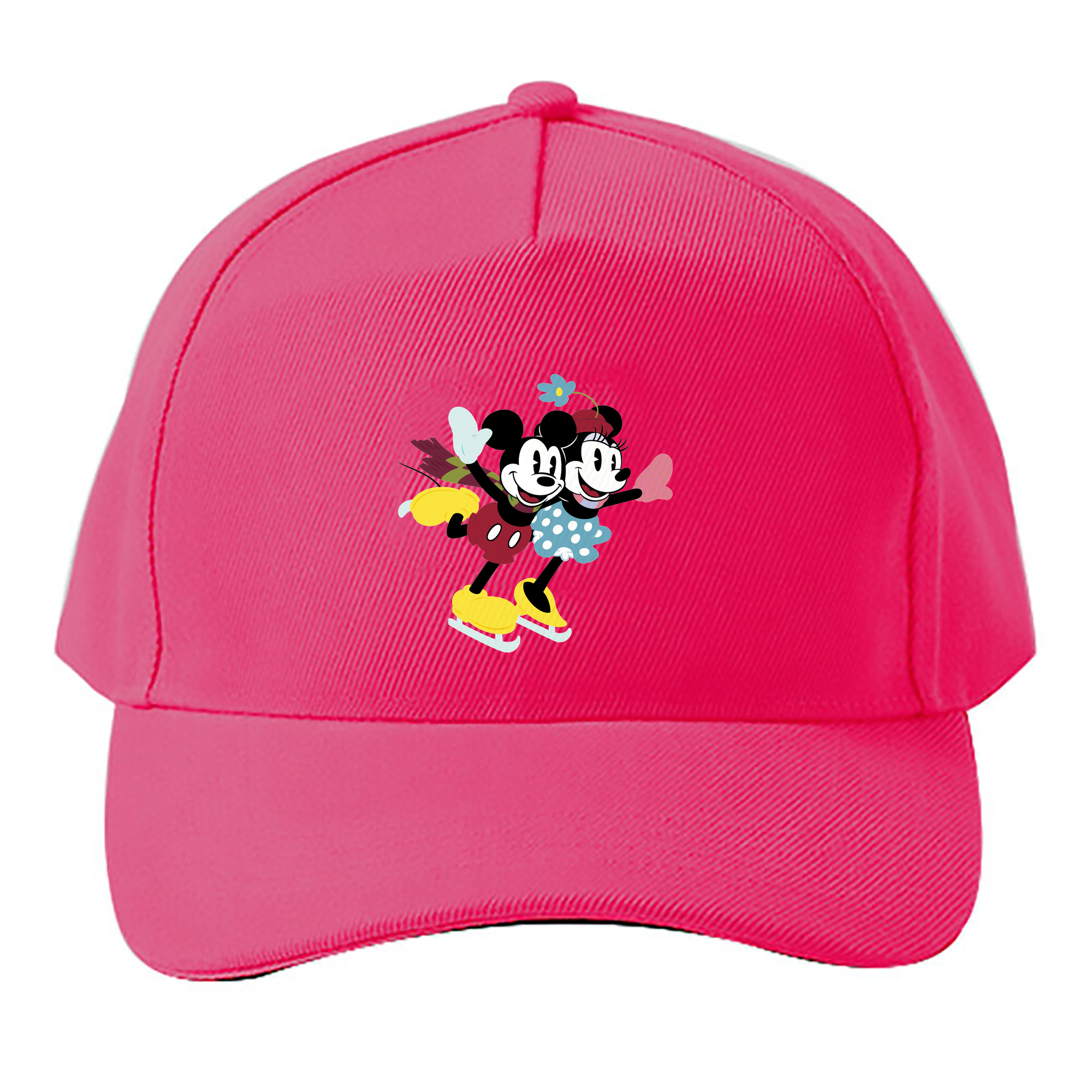 （画像用） ミッキーマウス Mickey Mouse ベースボールキャップ 綿100％ 男女兼用 帽子 スポーツ