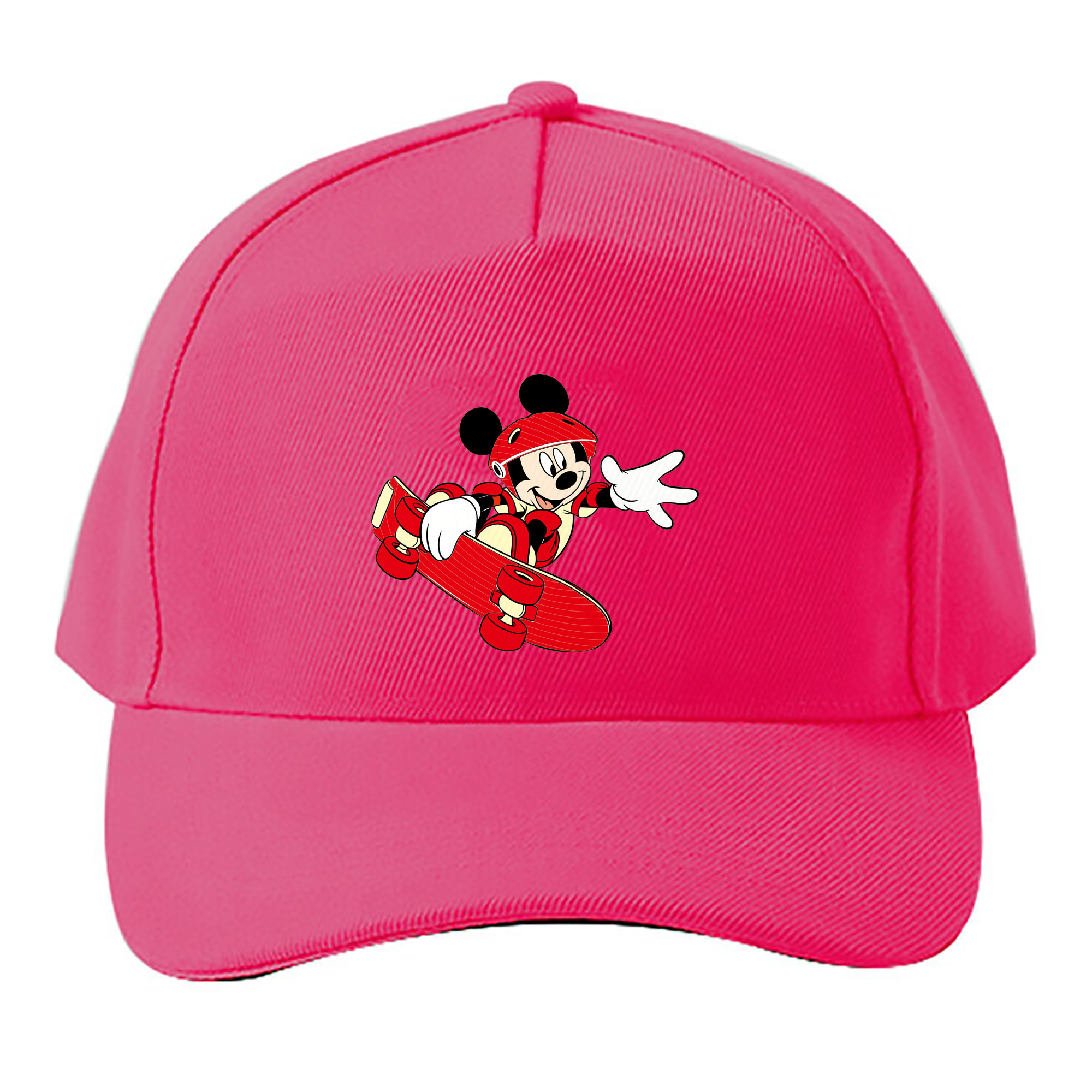 （画像用） ミッキーマウス Mickey Mouse ベースボールキャップ 綿100％ 男女兼用 帽子 スポーツ