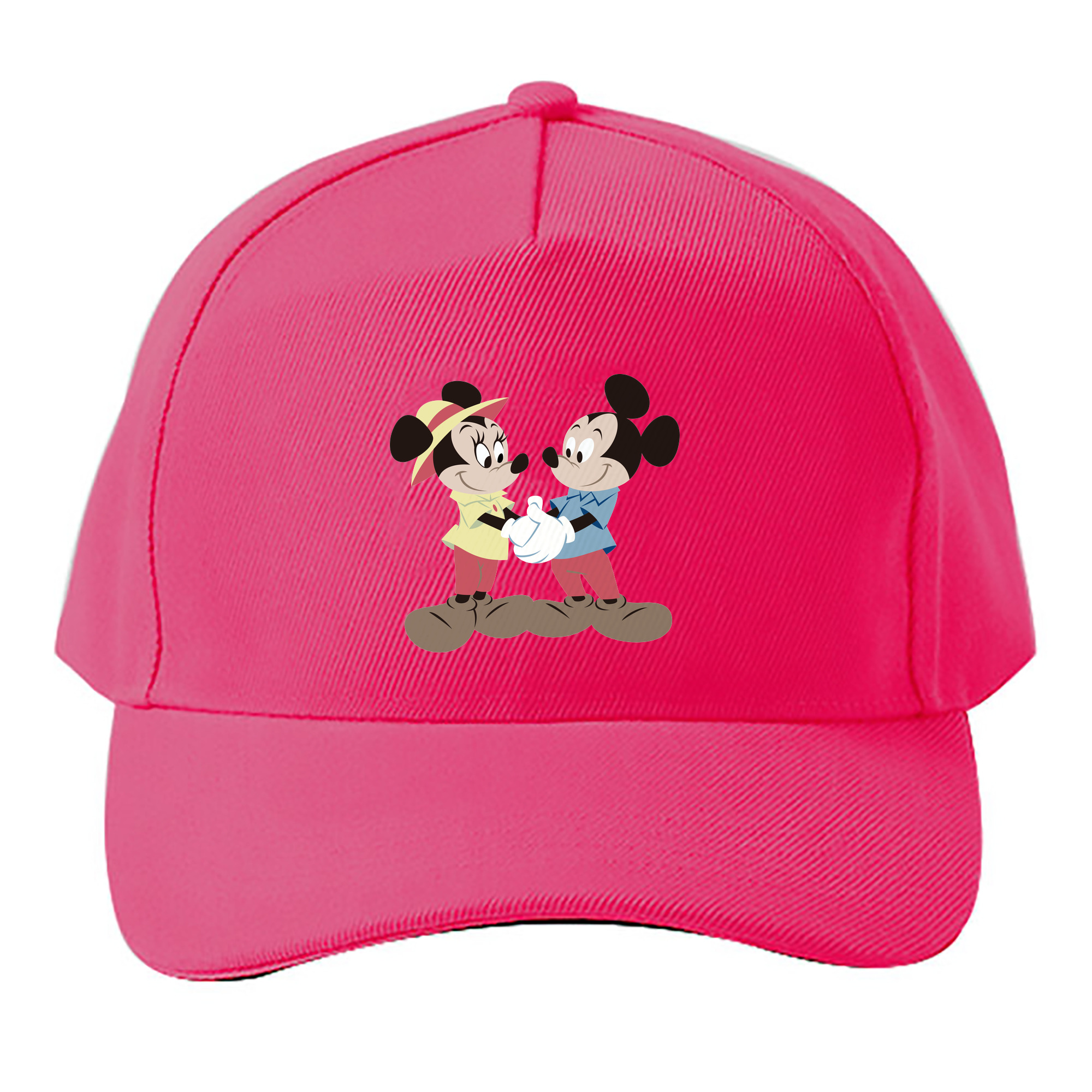 （画像用） ミッキーマウス Mickey Mouse ベースボールキャップ 綿100％ 男女兼用 帽子 スポーツ