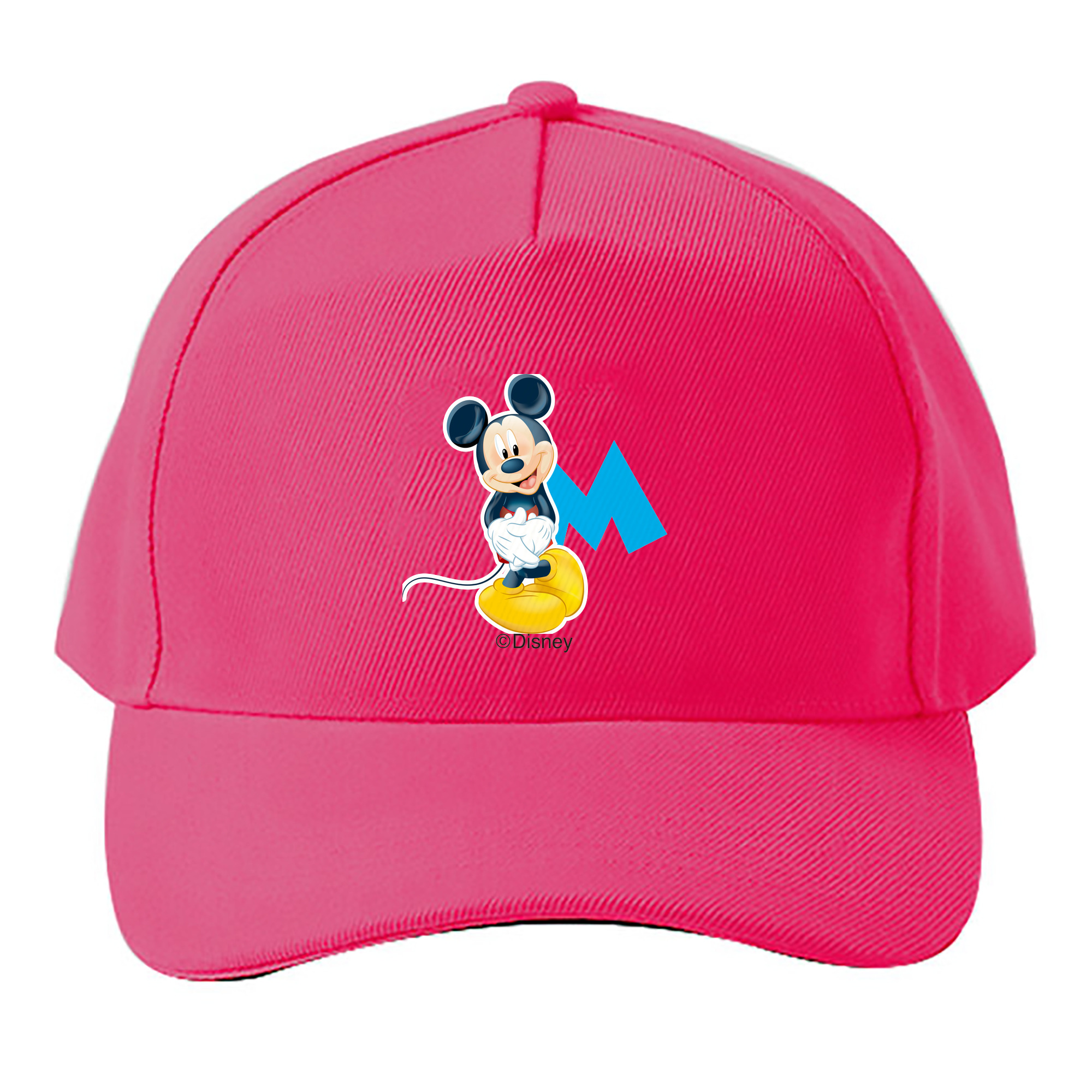 （画像用） ミッキーマウス Mickey Mouse ベースボールキャップ 綿100％ 男女兼用 帽子 スポーツ