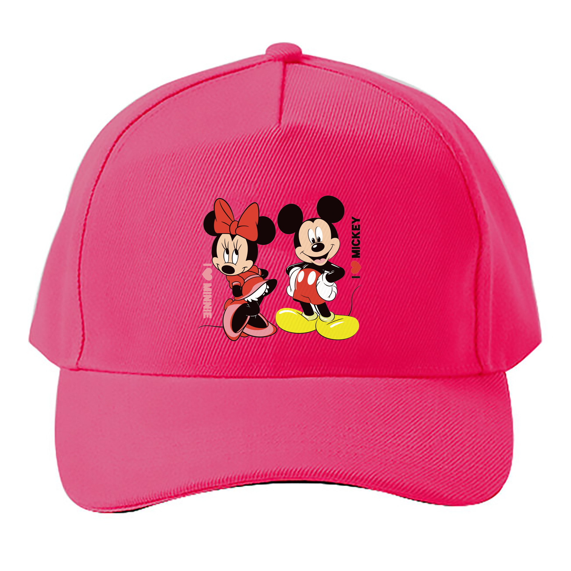 （画像用） ミッキーマウス Mickey Mouse ベースボールキャップ 綿100％ 男女兼用 帽子 スポーツ