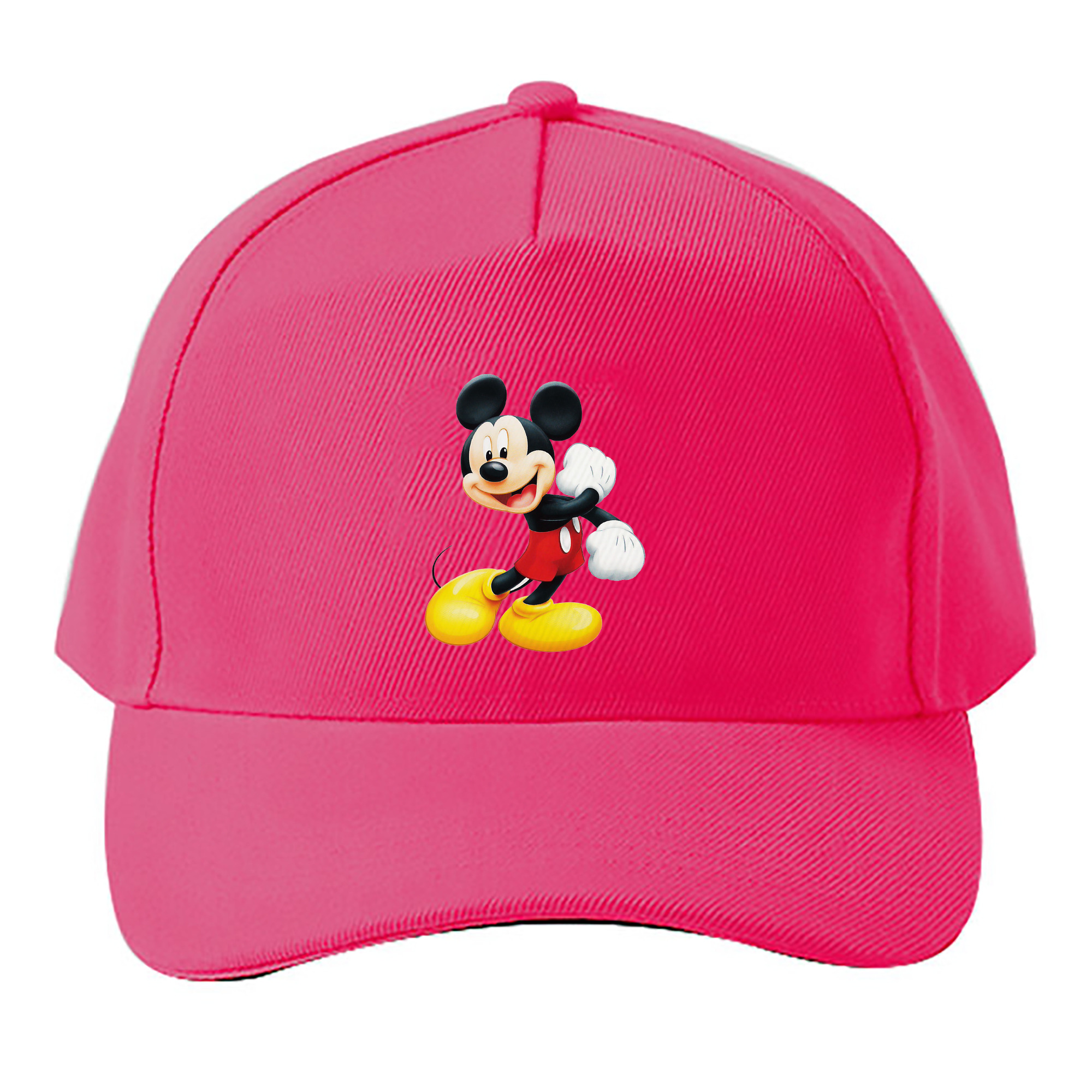 （画像用） ミッキーマウス Mickey Mouse ベースボールキャップ 綿100％ 男女兼用 帽子 スポーツ