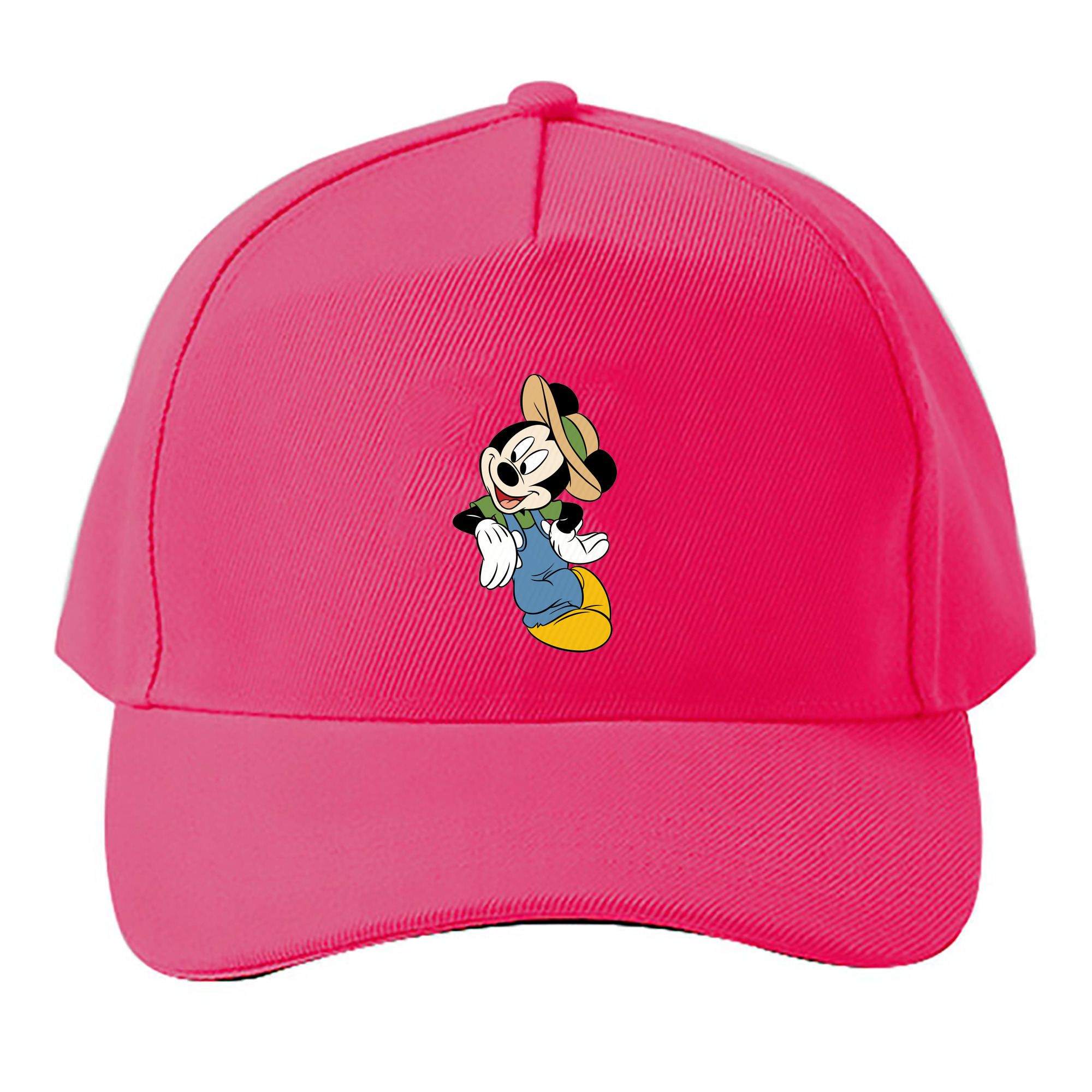 （画像用） ミッキーマウス Mickey Mouse ベースボールキャップ 綿100％ 男女兼用 帽子 スポーツ