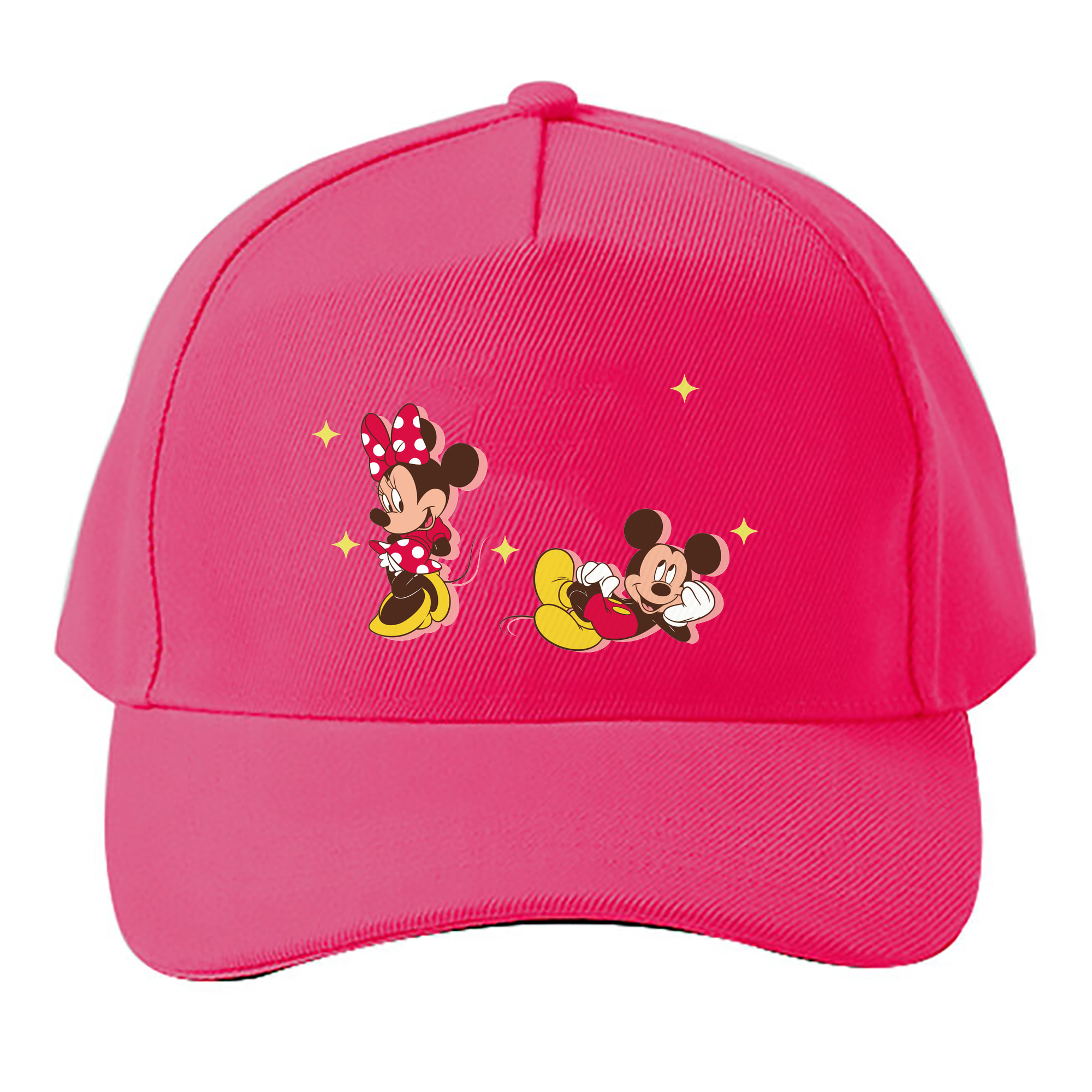 （画像用） ミッキーマウス Mickey Mouse ベースボールキャップ 綿100％ 男女兼用 帽子 スポーツ