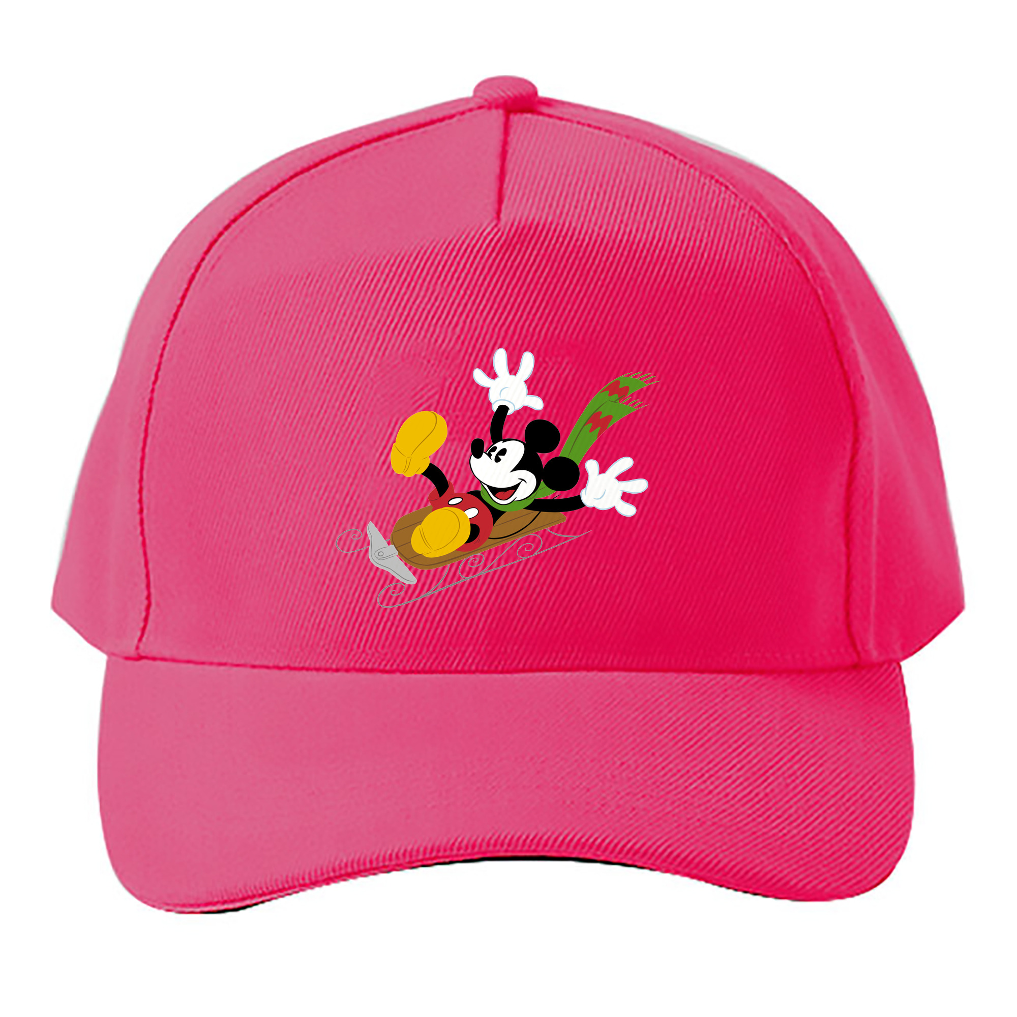 （画像用） ミッキーマウス Mickey Mouse ベースボールキャップ 綿100％ 男女兼用 帽子 スポーツ