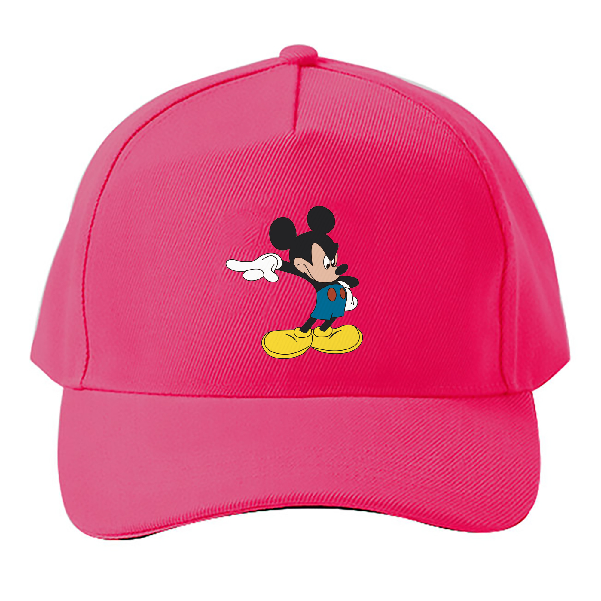 （画像用） ミッキーマウス Mickey Mouse ベースボールキャップ 綿100％ 男女兼用 帽子 スポーツ