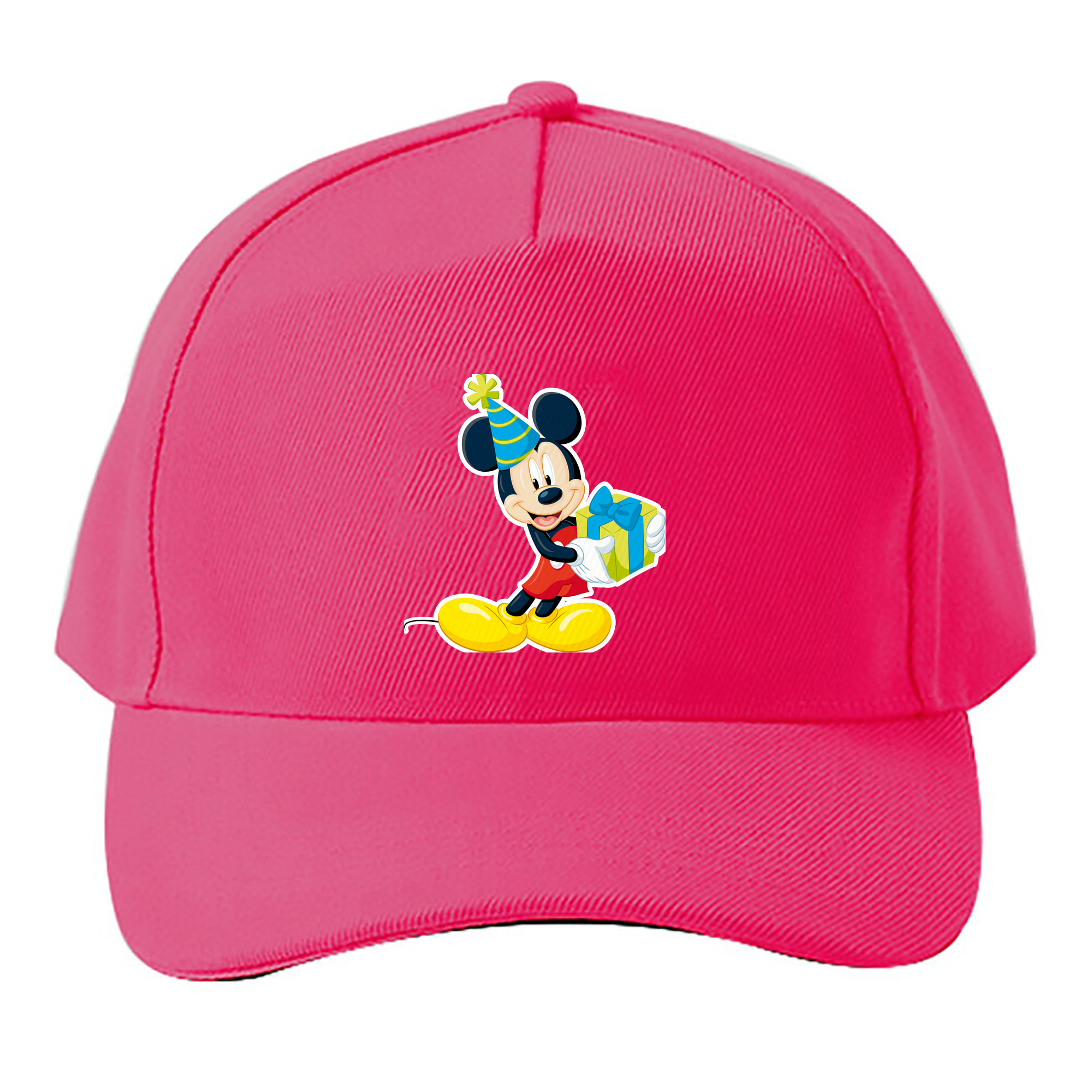 （画像用） ミッキーマウス Mickey Mouse ベースボールキャップ 綿100％ 男女兼用 帽子 スポーツ