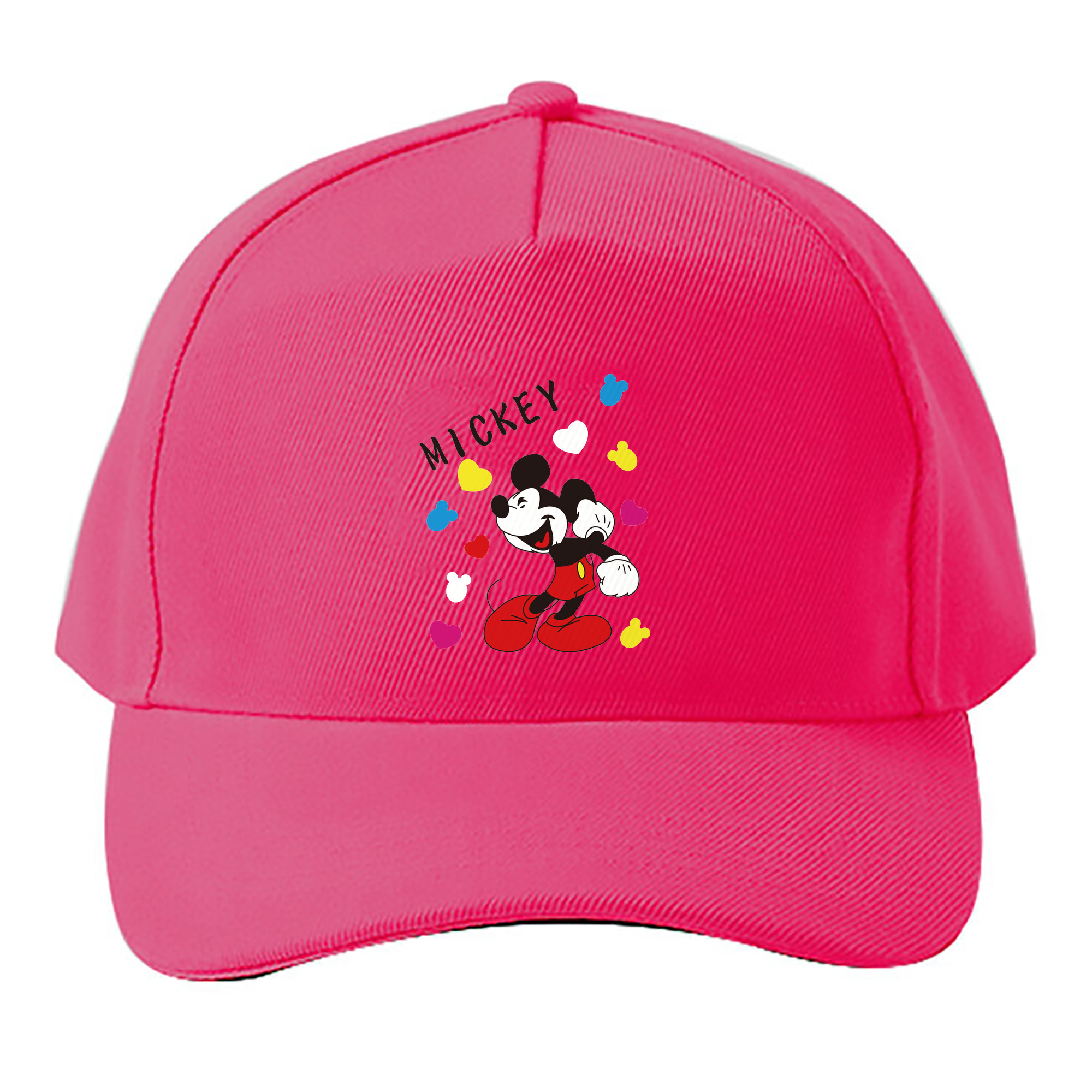 （画像用） ミッキーマウス Mickey Mouse ベースボールキャップ 綿100％ 男女兼用 帽子 スポーツ