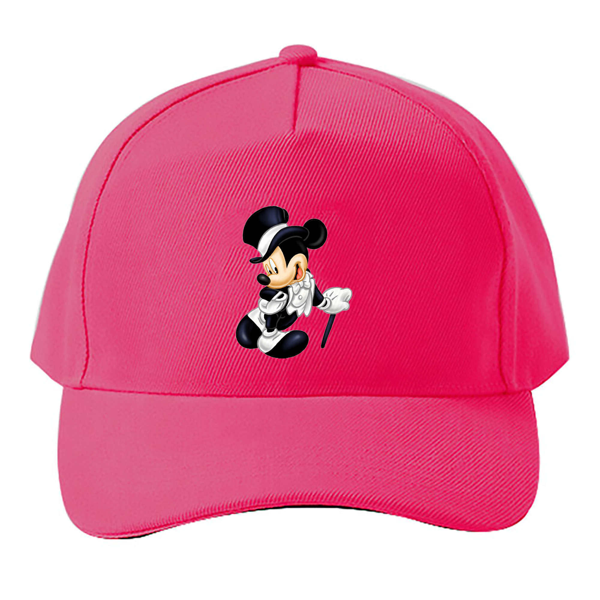 （画像用） ミッキーマウス Mickey Mouse ベースボールキャップ 綿100％ 男女兼用 帽子 スポーツ