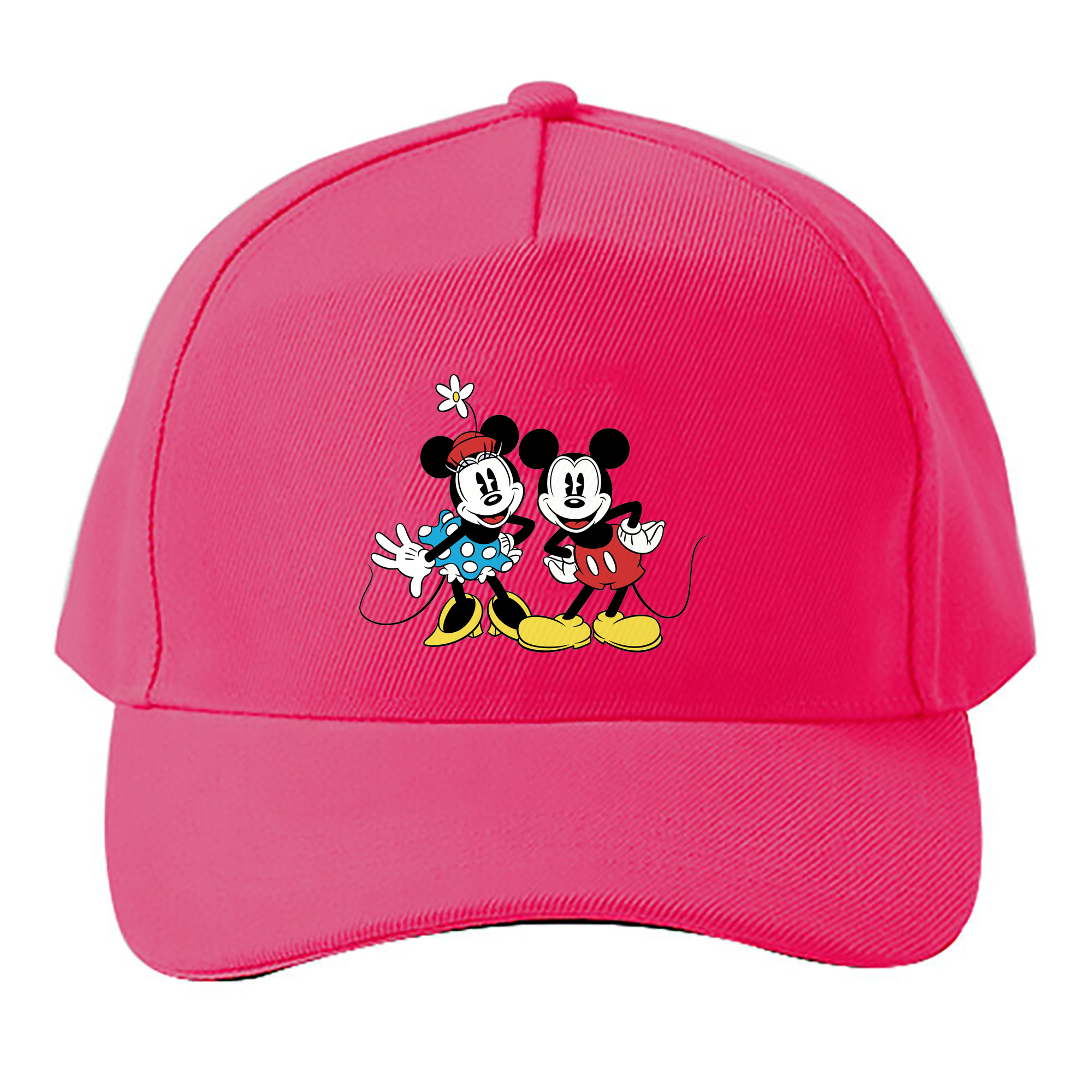 （画像用） ミッキーマウス Mickey Mouse ベースボールキャップ 綿100％ 男女兼用 帽子 スポーツ