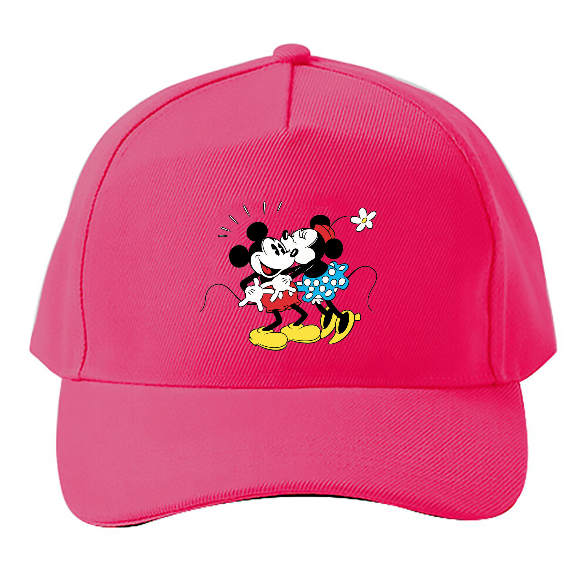 （画像用） ミッキーマウス Mickey Mouse ベースボールキャップ 綿100％ 男女兼用 帽子 スポーツ