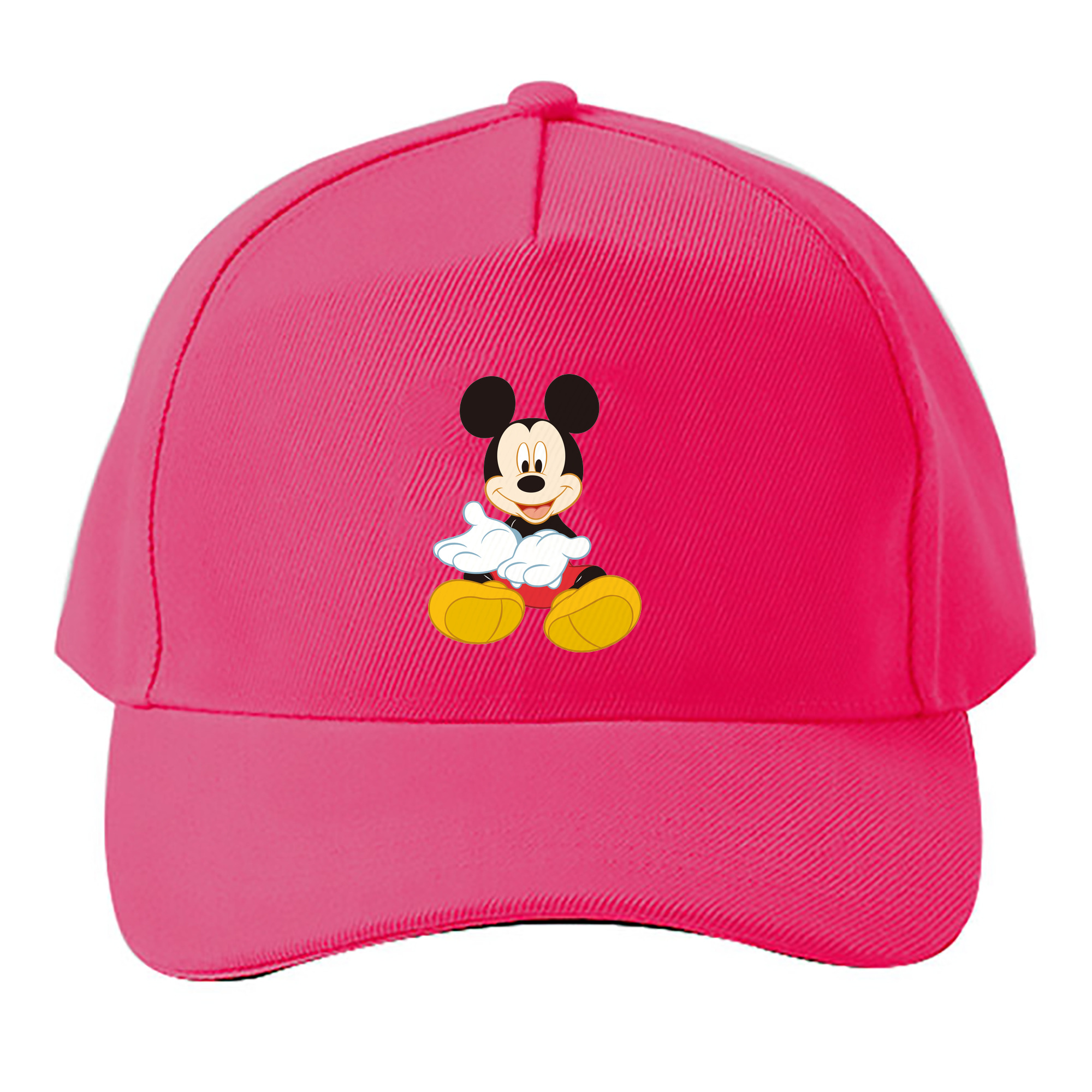 （画像用） ミッキーマウス Mickey Mouse ベースボールキャップ 綿100％ 男女兼用 帽子 スポーツ