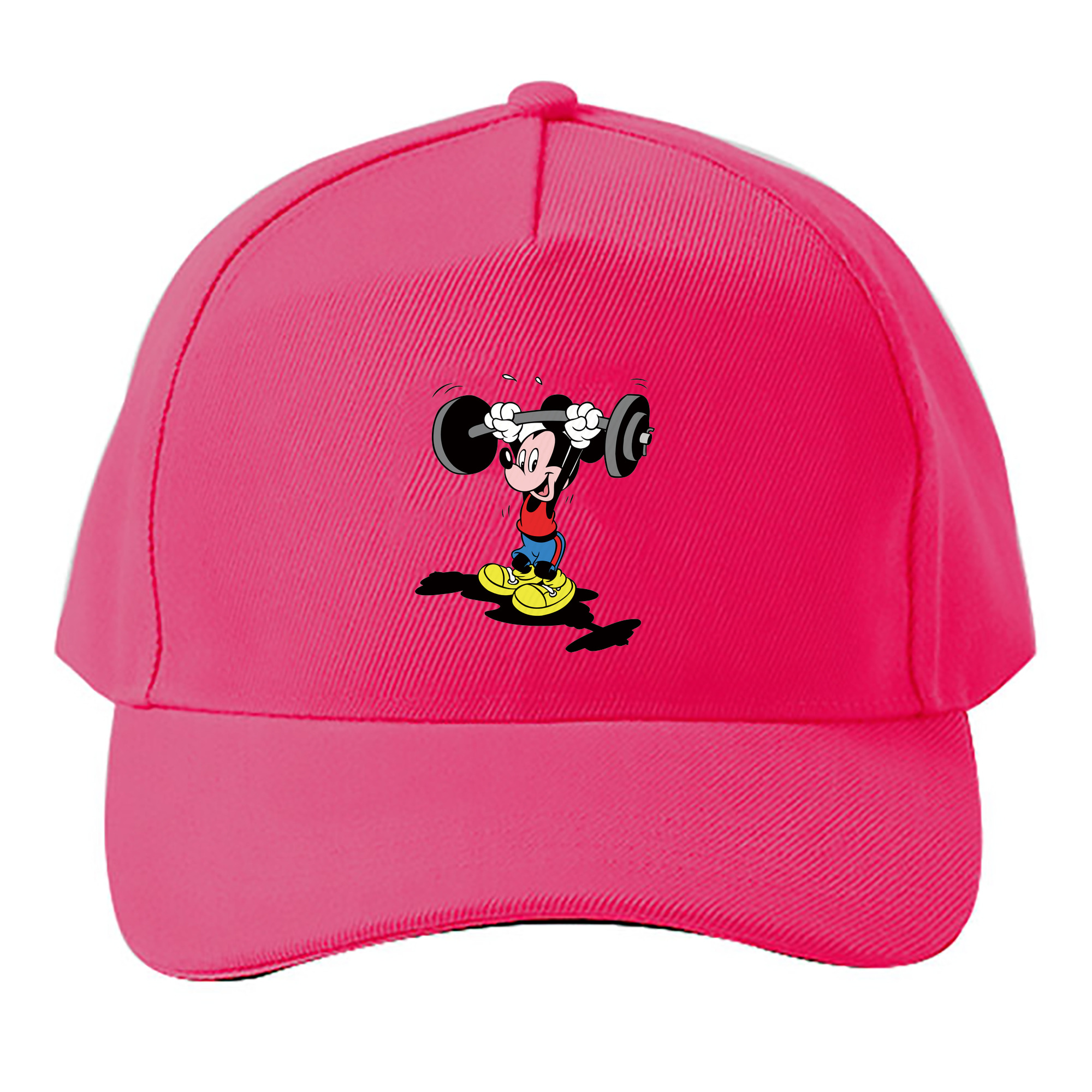 （画像用） ミッキーマウス Mickey Mouse ベースボールキャップ 綿100％ 男女兼用 帽子 スポーツ