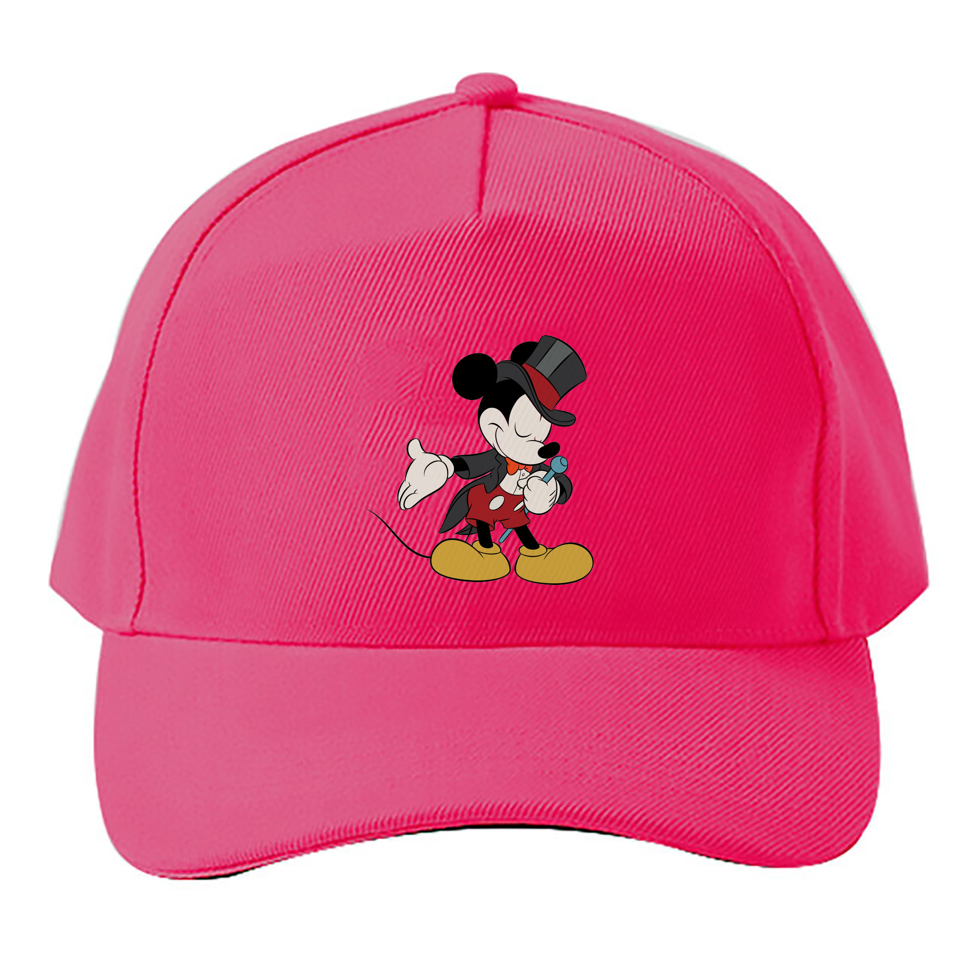 （画像用） ミッキーマウス Mickey Mouse ベースボールキャップ 綿100％ 男女兼用 帽子 スポーツ