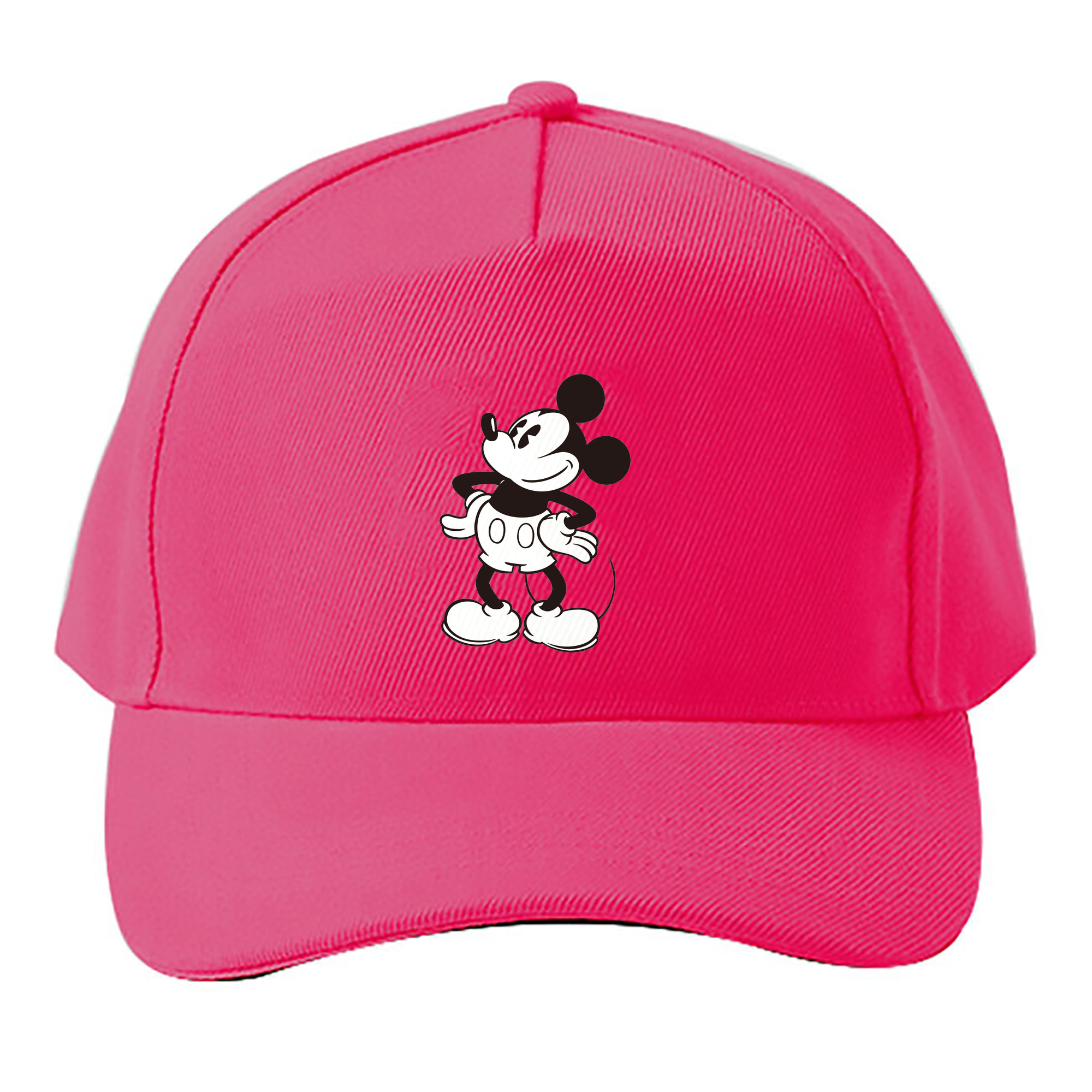 （画像用） ミッキーマウス Mickey Mouse ベースボールキャップ 綿100％ 男女兼用 帽子 スポーツ