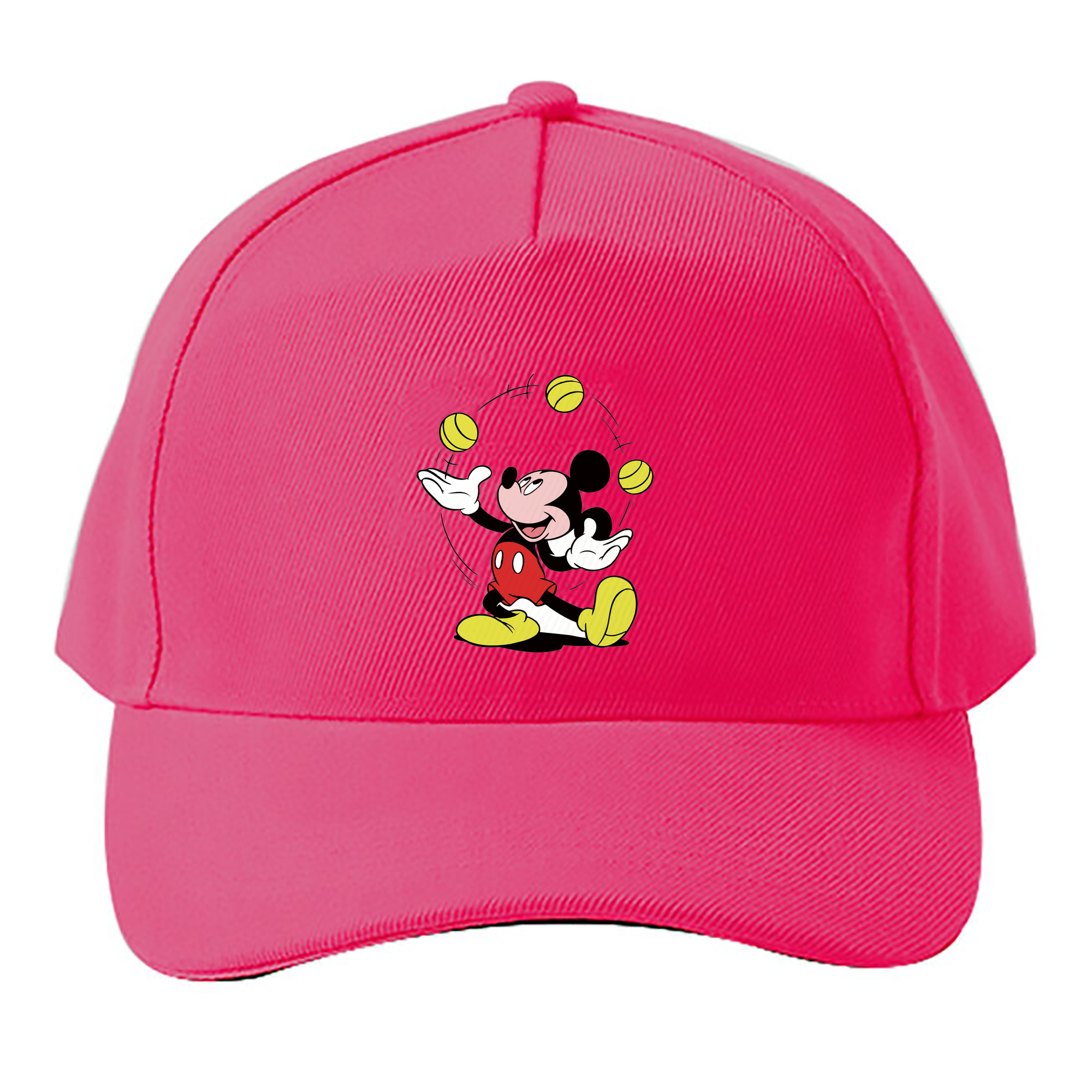 （画像用） ミッキーマウス Mickey Mouse ベースボールキャップ 綿100％ 男女兼用 帽子 スポーツ
