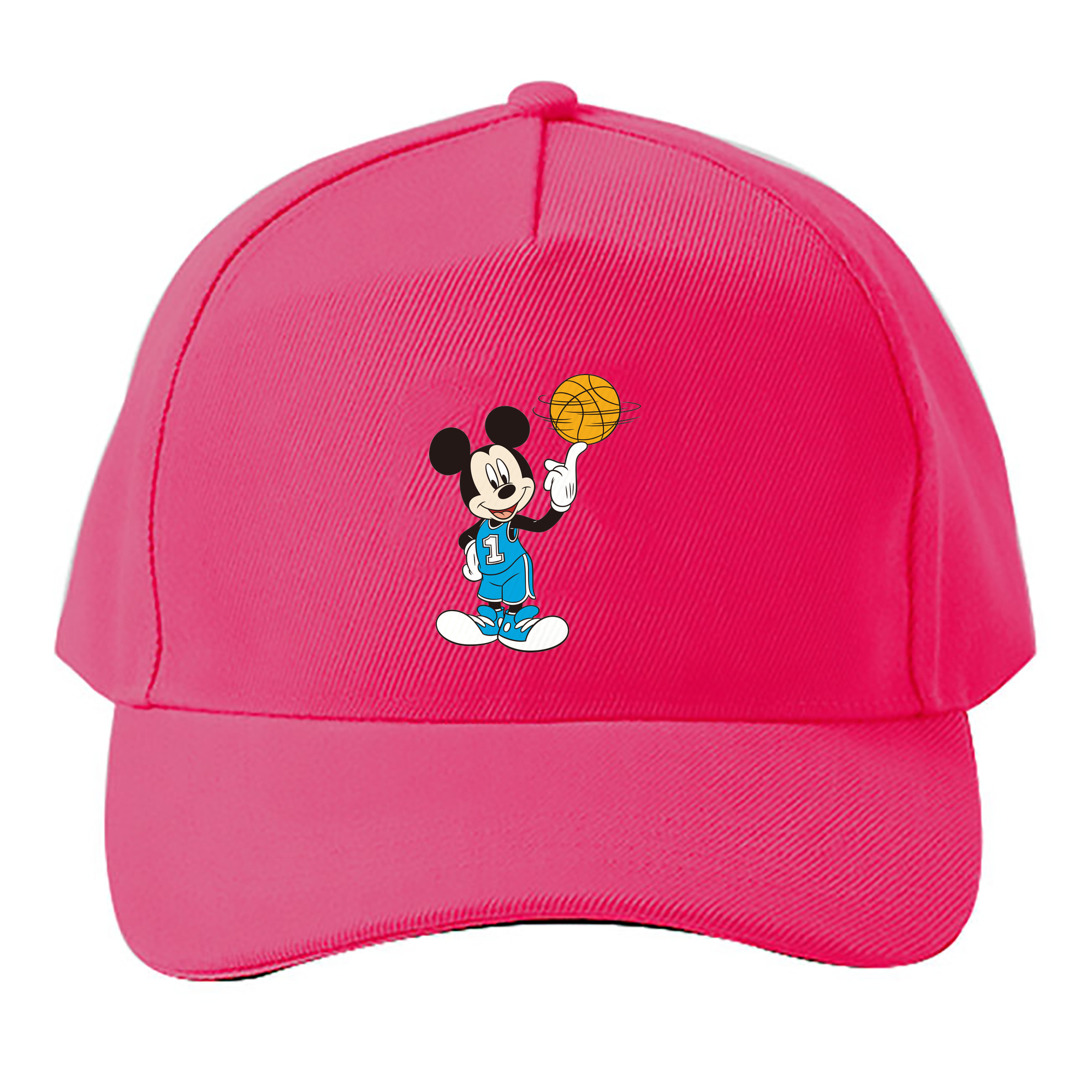 （画像用） ミッキーマウス Mickey Mouse ベースボールキャップ 綿100％ 男女兼用 帽子 スポーツ