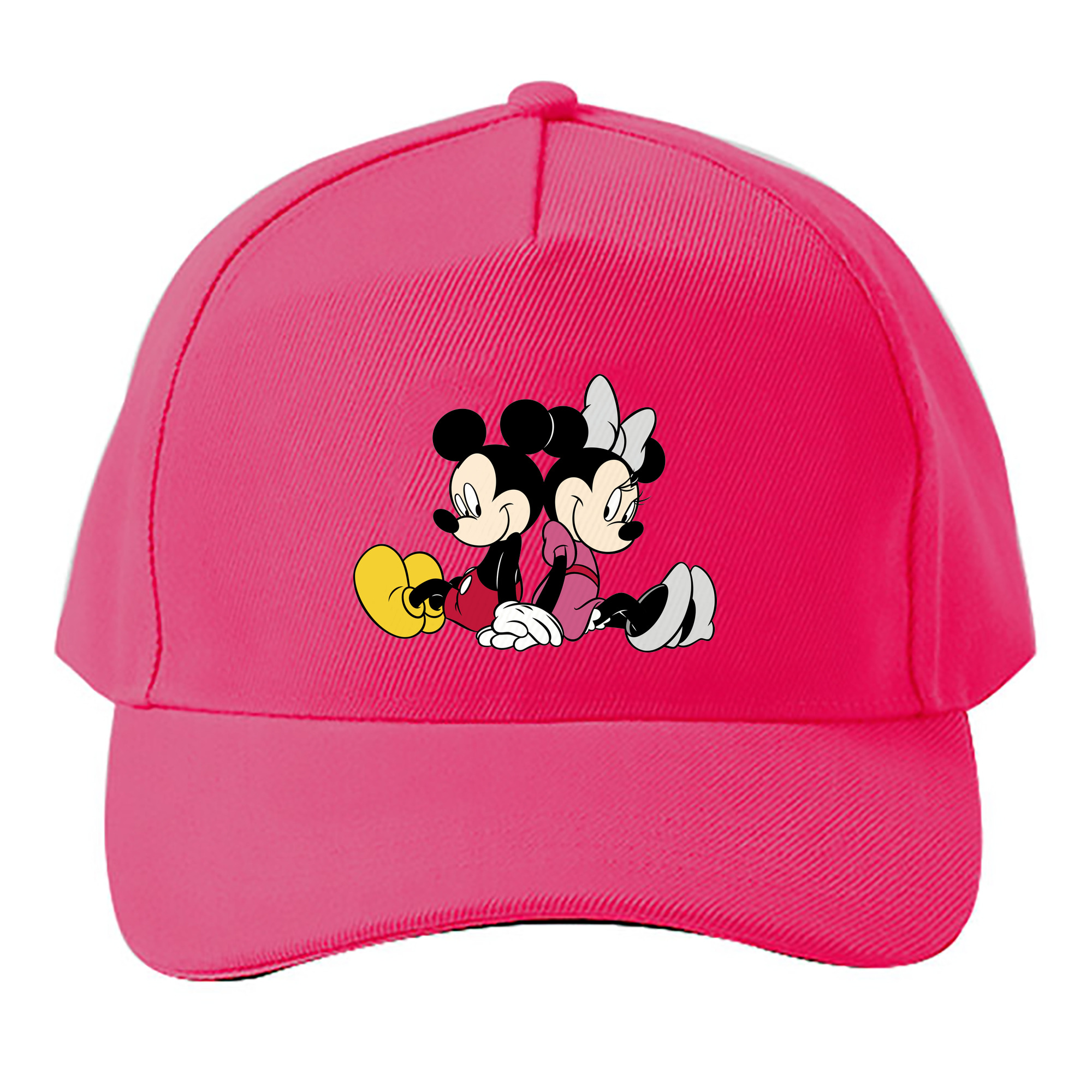 （画像用） ミッキーマウス Mickey Mouse ベースボールキャップ 綿100％ 男女兼用 帽子 スポーツ