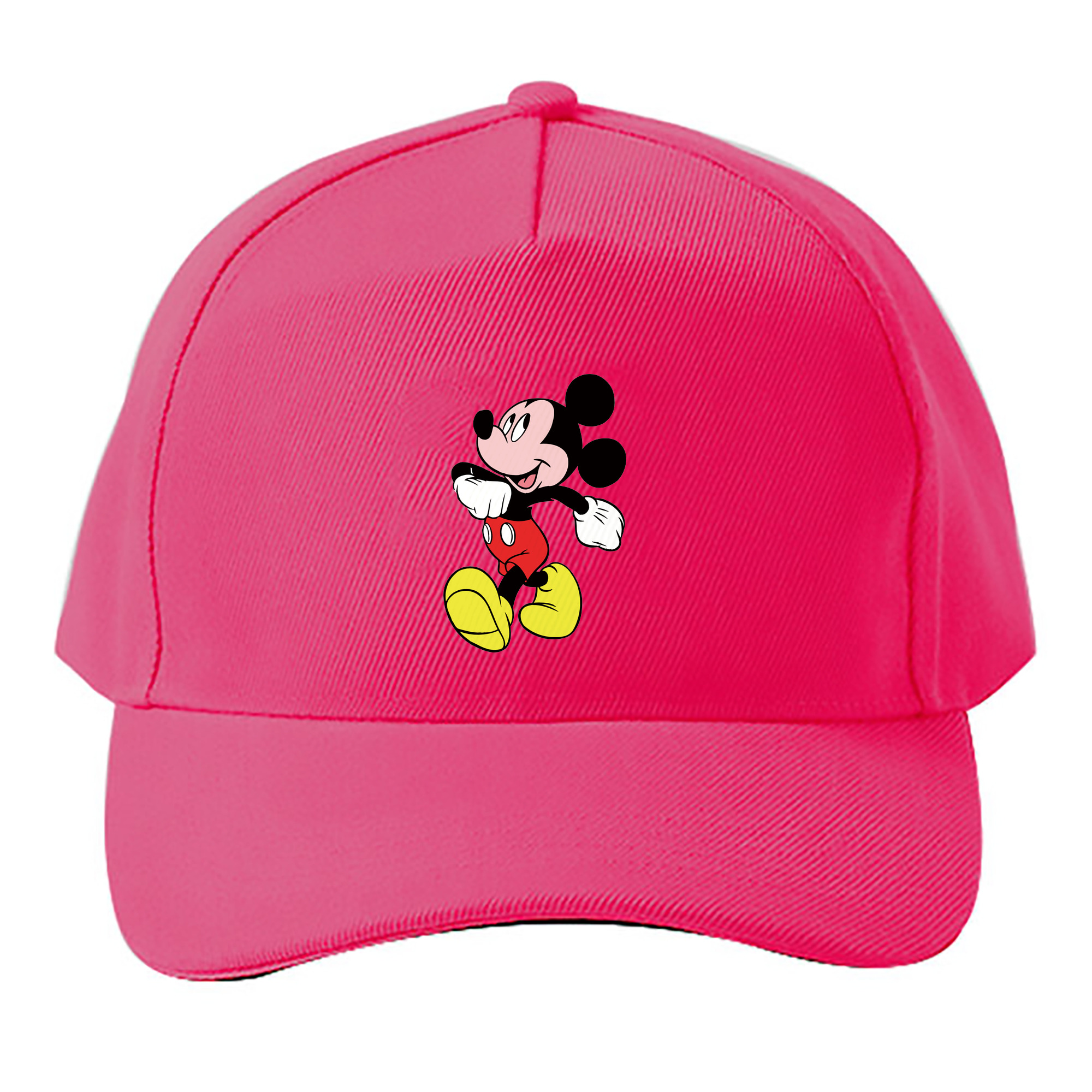 （画像用） ミッキーマウス Mickey Mouse ベースボールキャップ 綿100％ 男女兼用 帽子 スポーツ