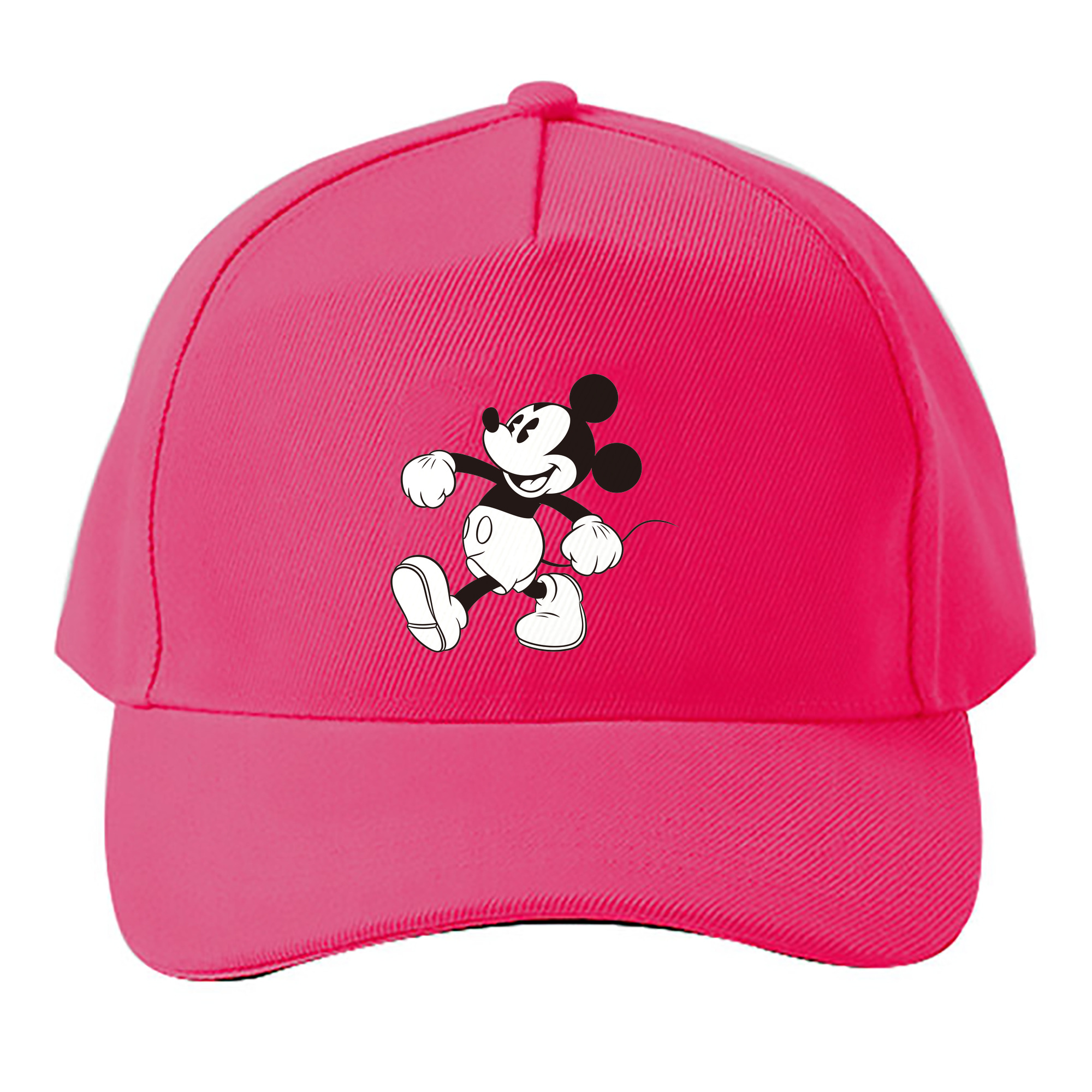 （画像用） ミッキーマウス Mickey Mouse ベースボールキャップ 綿100％ 男女兼用 帽子 スポーツ