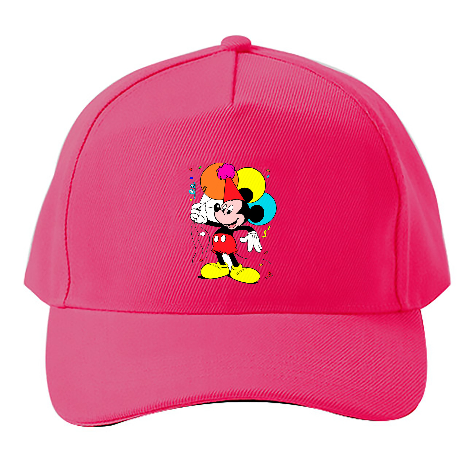 （画像用） ミッキーマウス Mickey Mouse ベースボールキャップ 綿100％ 男女兼用 帽子 スポーツ