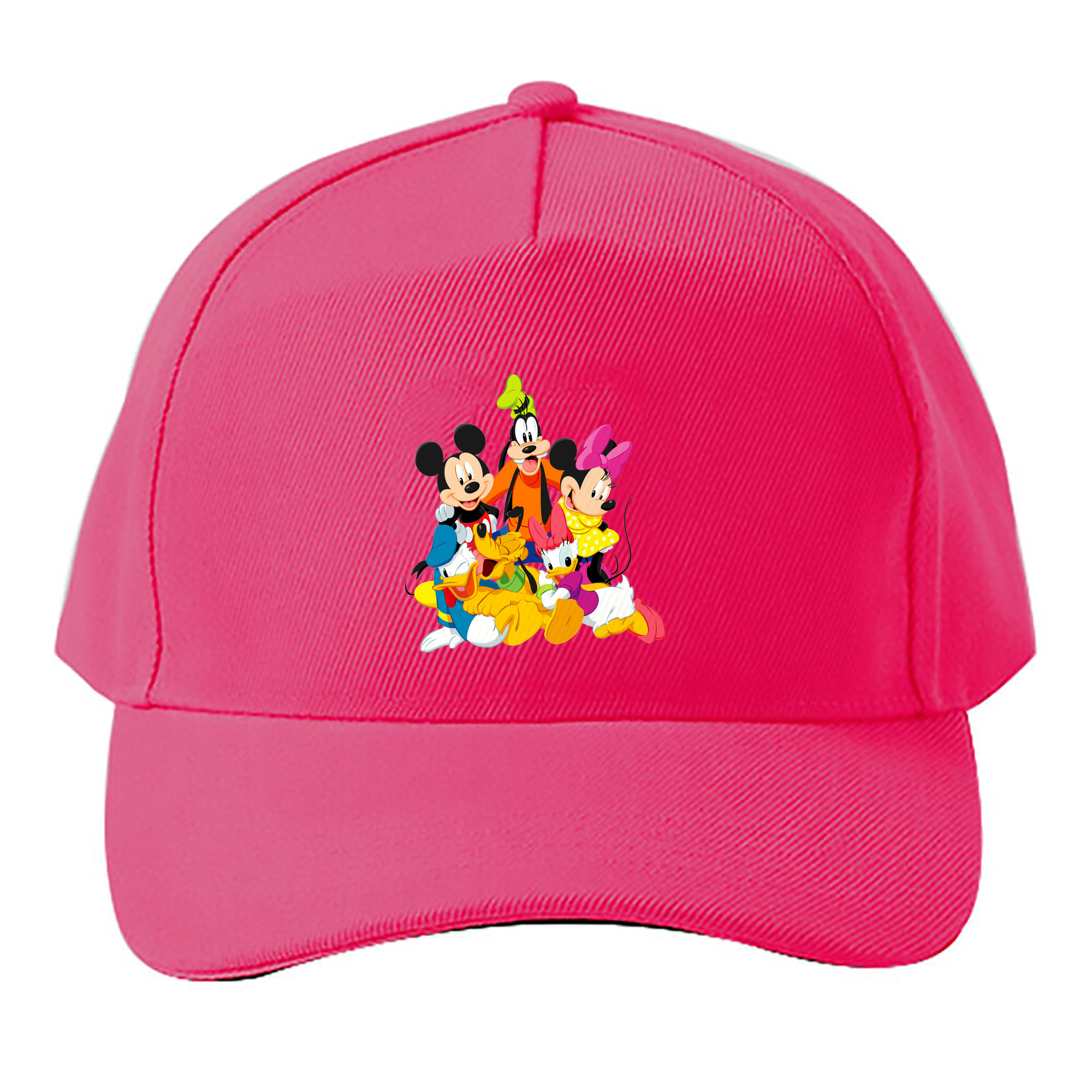 （画像用） ミッキーマウス Mickey Mouse ベースボールキャップ 綿100％ 男女兼用 帽子 スポーツ
