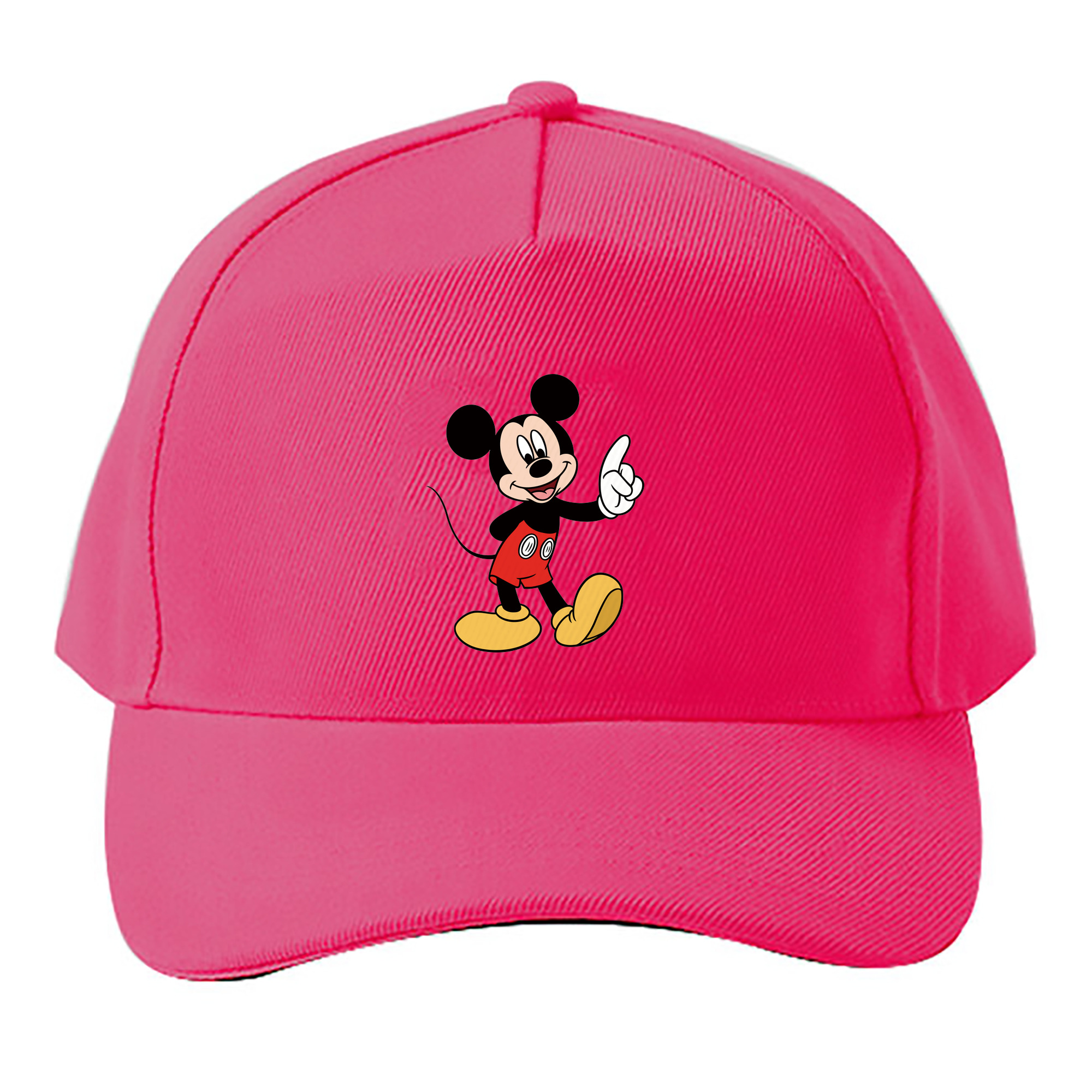 （画像用） ミッキーマウス Mickey Mouse ベースボールキャップ 綿100％ 男女兼用 帽子 スポーツ