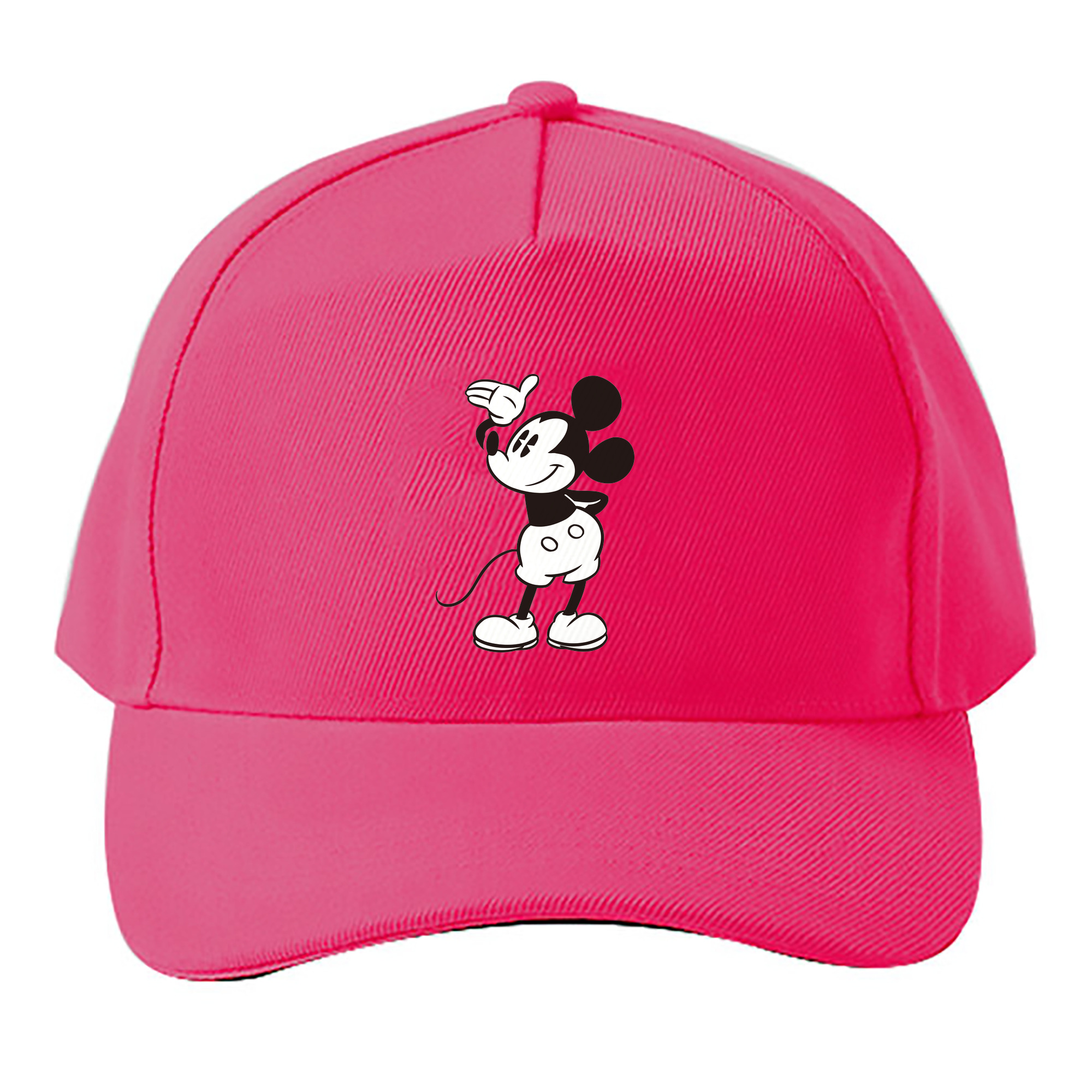 （画像用） ミッキーマウス Mickey Mouse ベースボールキャップ 綿100％ 男女兼用 帽子 スポーツ