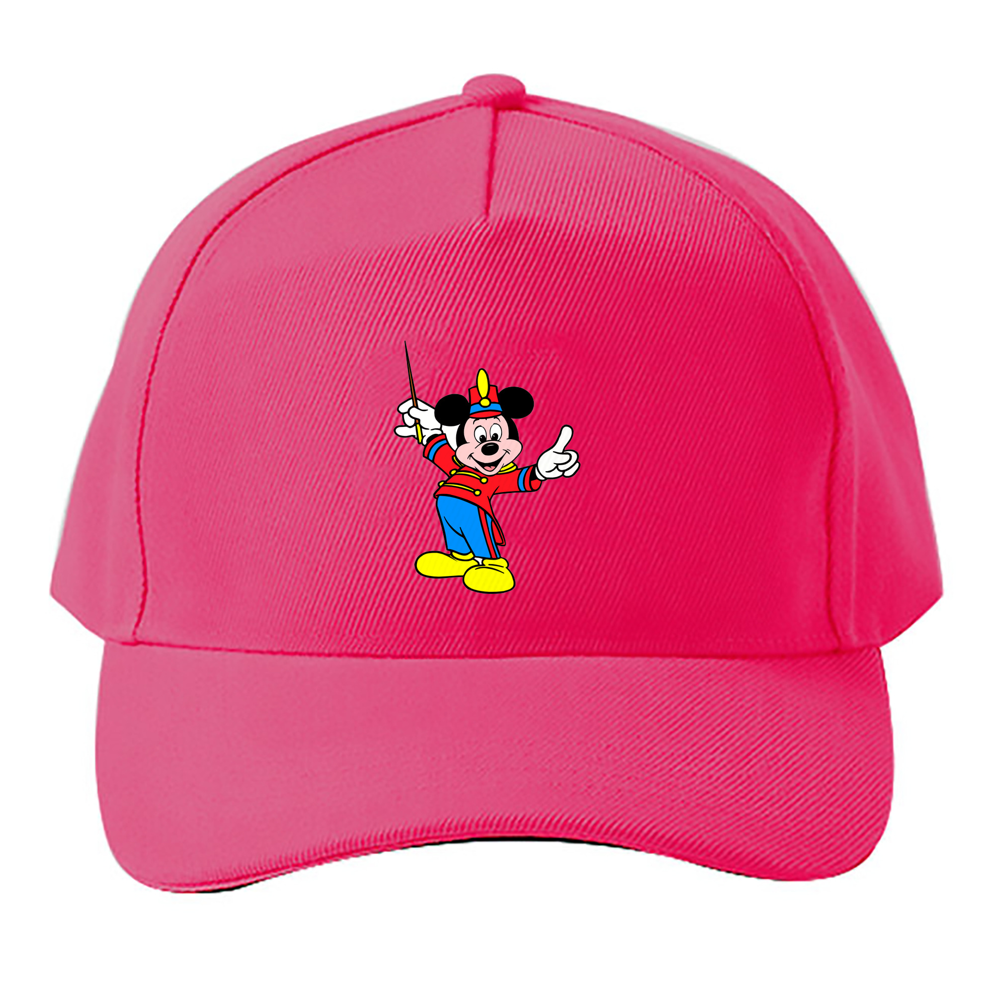 （画像用） ミッキーマウス Mickey Mouse ベースボールキャップ 綿100％ 男女兼用 帽子 スポーツ
