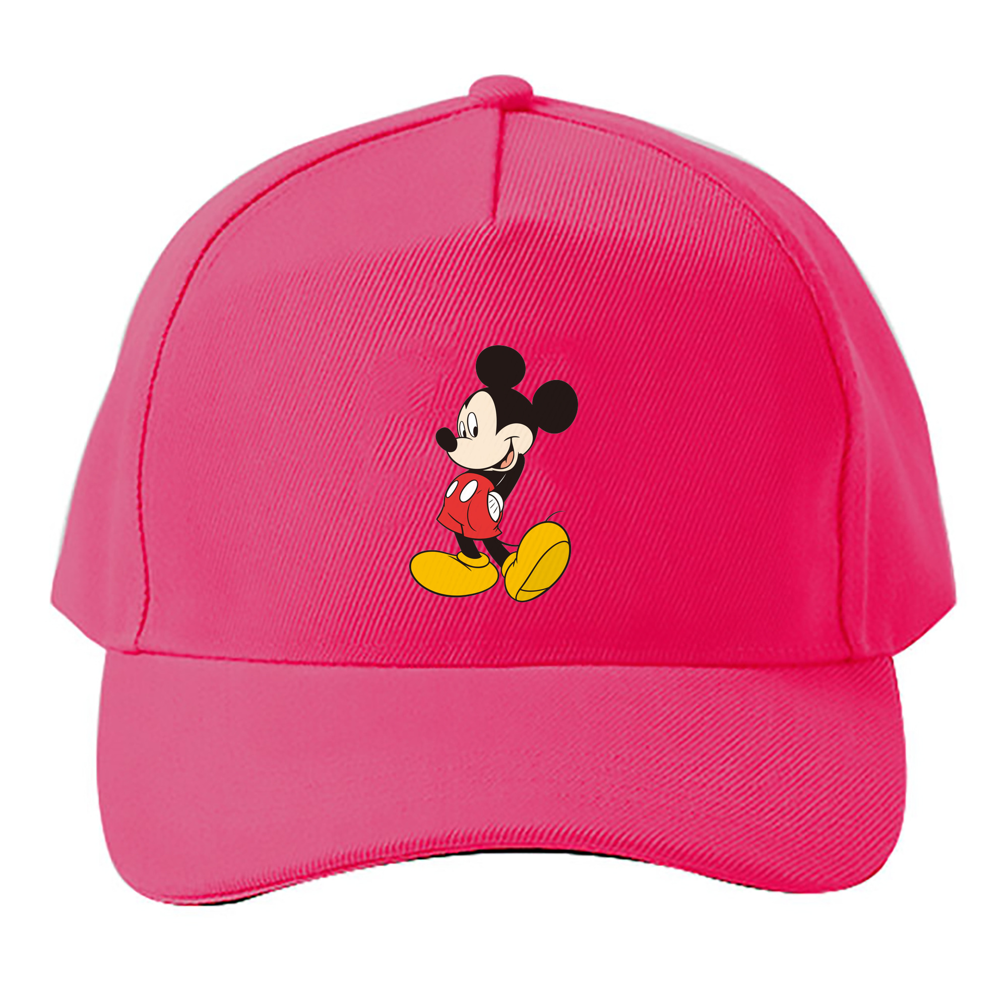 （画像用） ミッキーマウス Mickey Mouse ベースボールキャップ 綿100％ 男女兼用 帽子 スポーツ