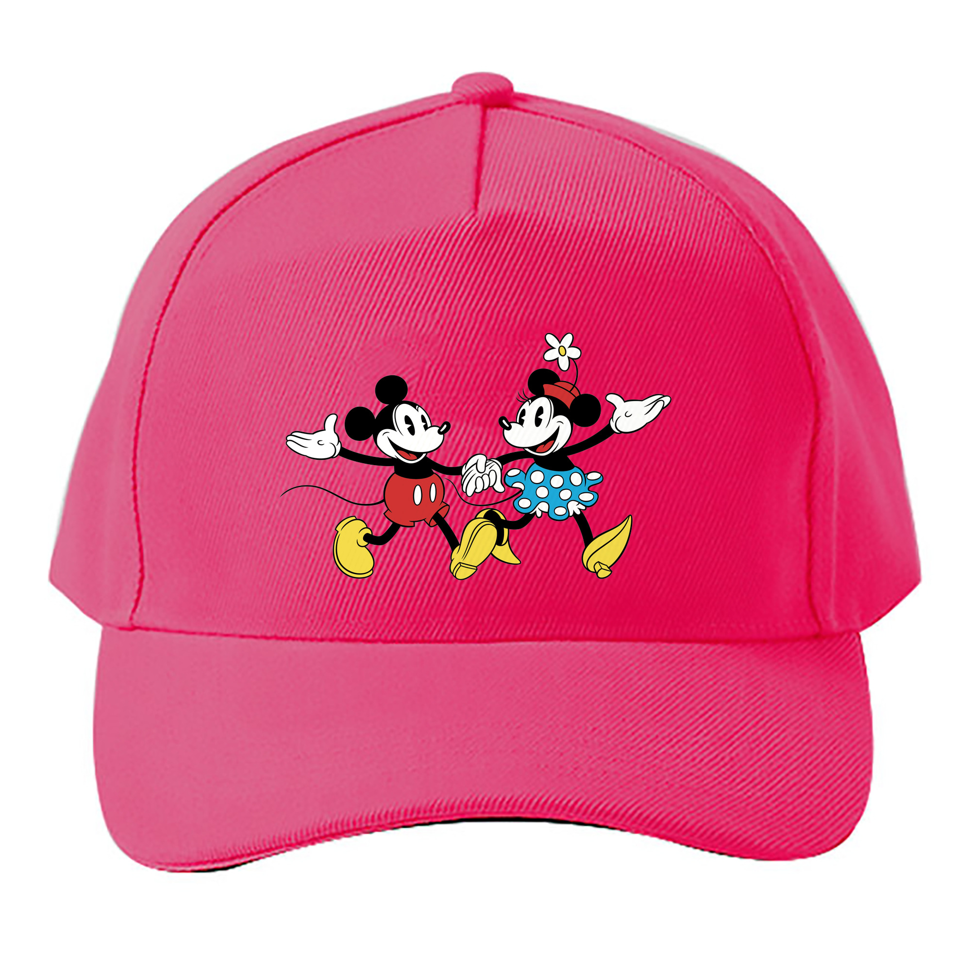 （画像用） ミッキーマウス Mickey Mouse ベースボールキャップ 綿100％ 男女兼用 帽子 スポーツ