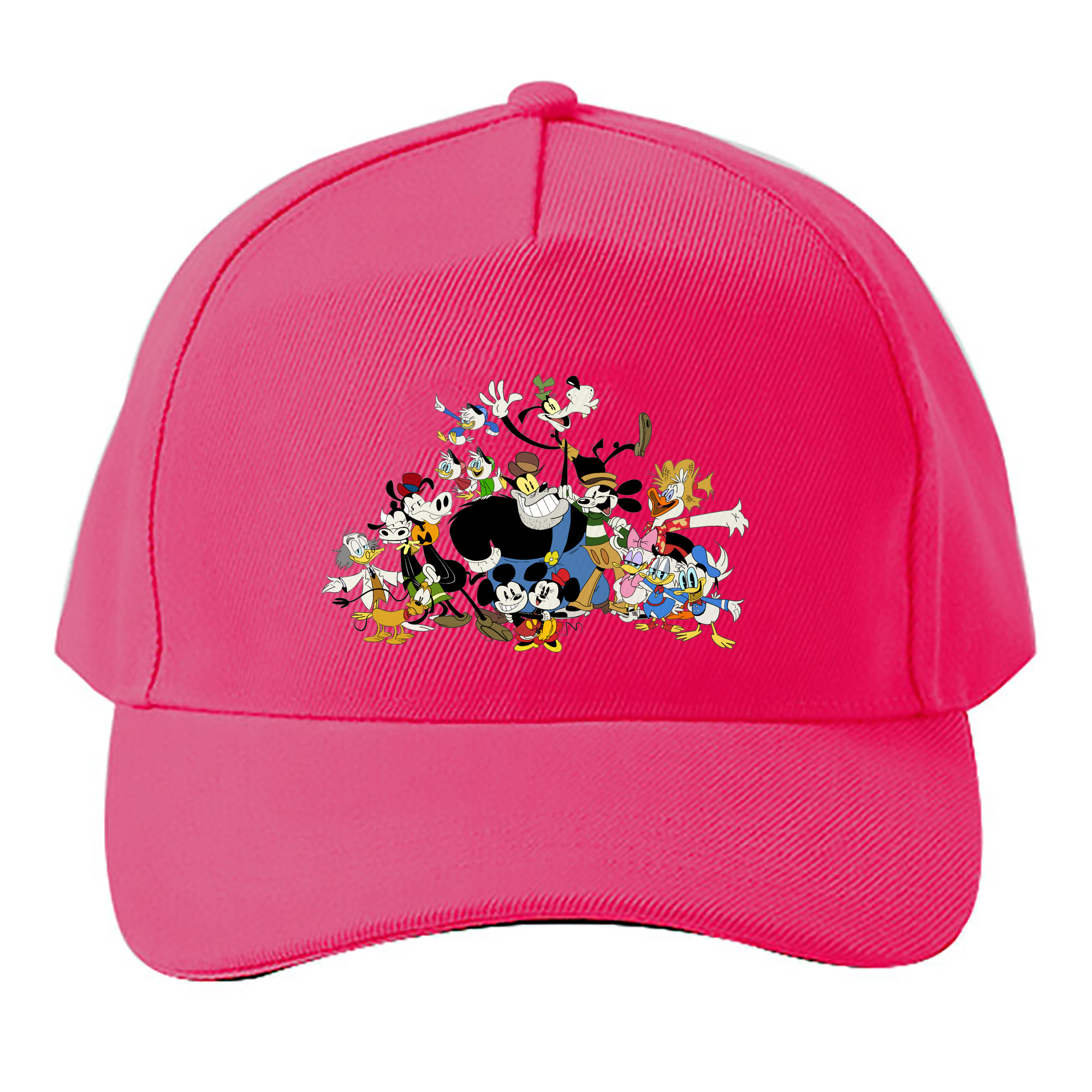 （画像用） ミッキーマウス Mickey Mouse ベースボールキャップ 綿100％ 男女兼用 帽子 スポーツ