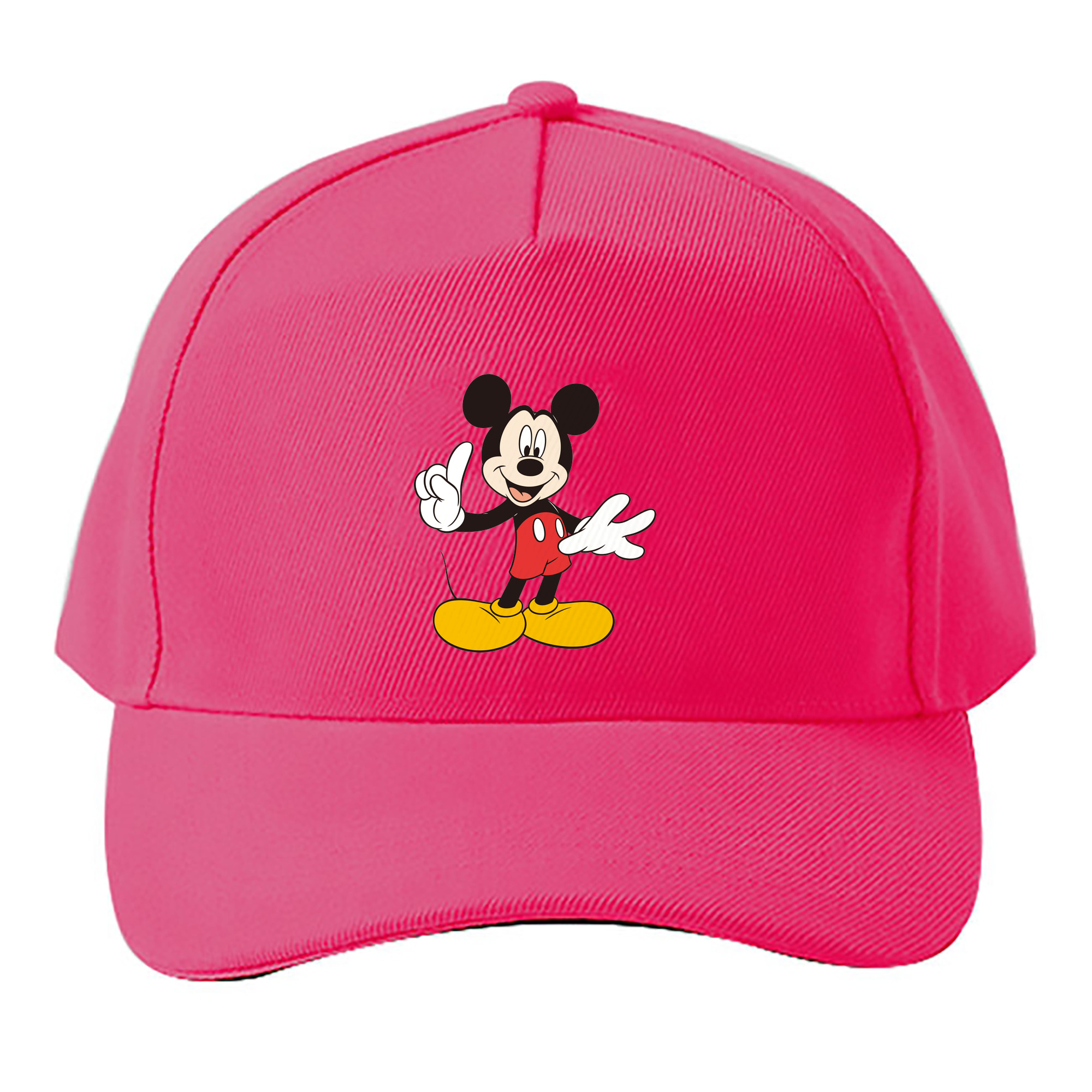 （画像用） ミッキーマウス Mickey Mouse ベースボールキャップ 綿100％ 男女兼用 帽子 スポーツ