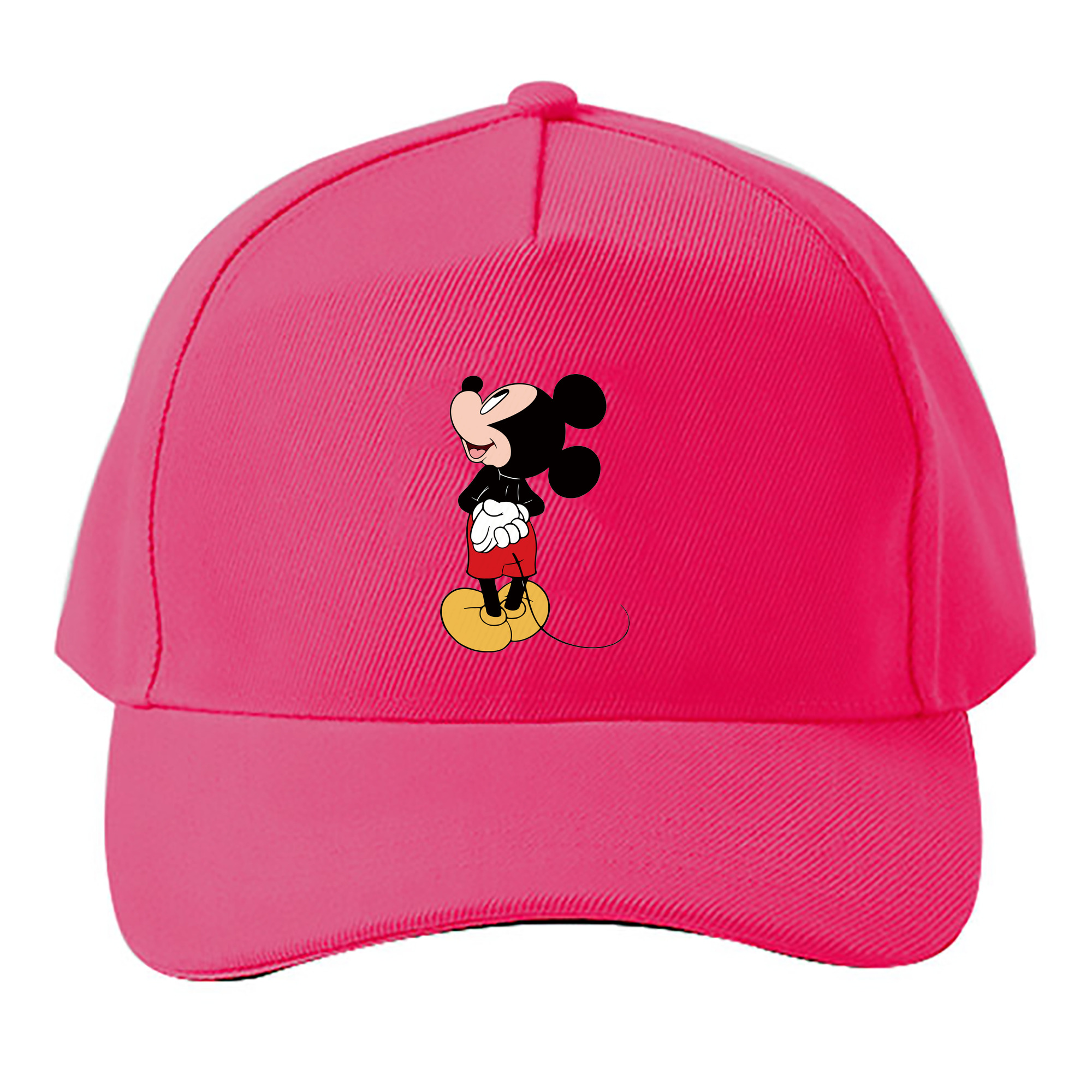 （画像用） ミッキーマウス Mickey Mouse ベースボールキャップ 綿100％ 男女兼用 帽子 スポーツ