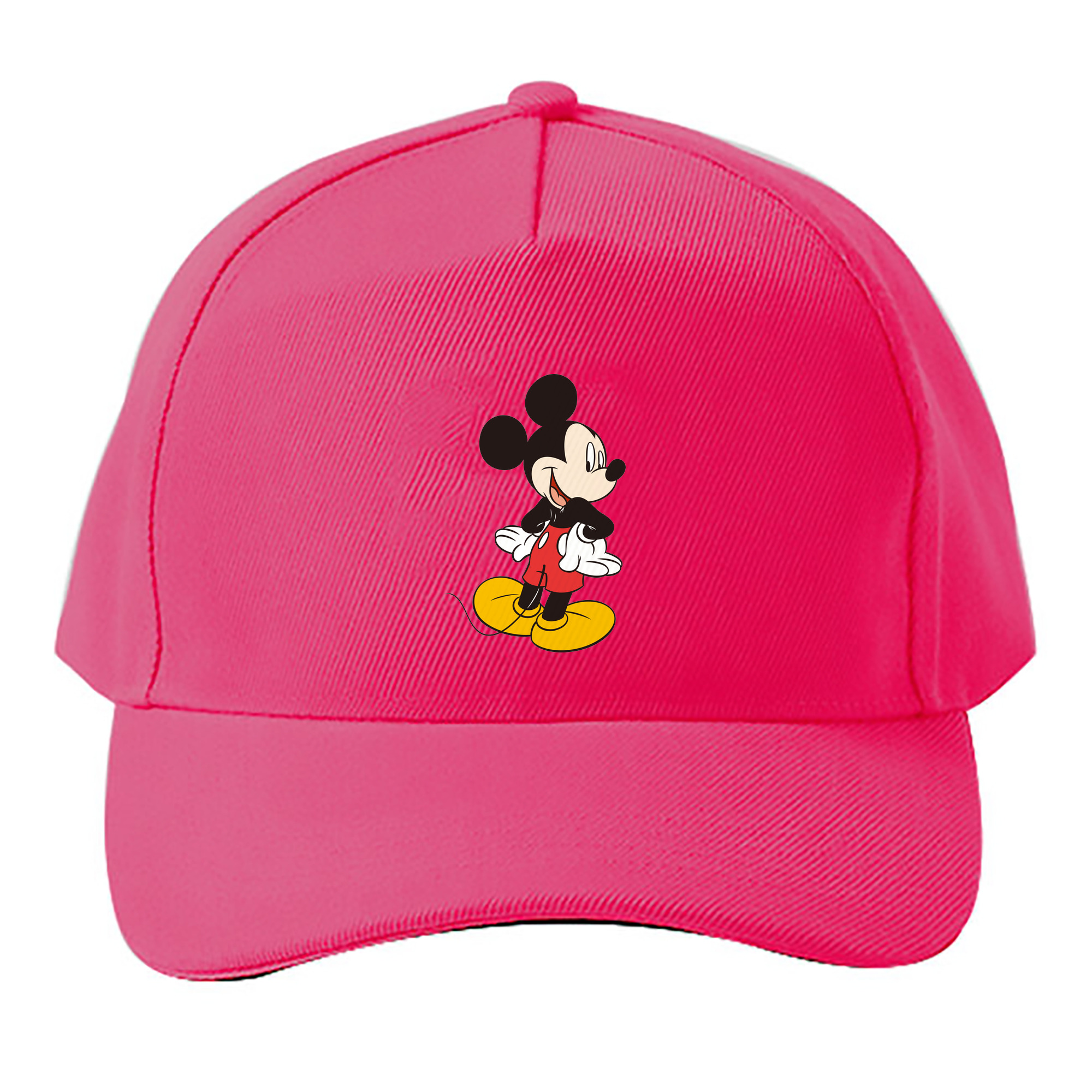 （画像用） ミッキーマウス Mickey Mouse ベースボールキャップ 綿100％ 男女兼用 帽子 スポーツ