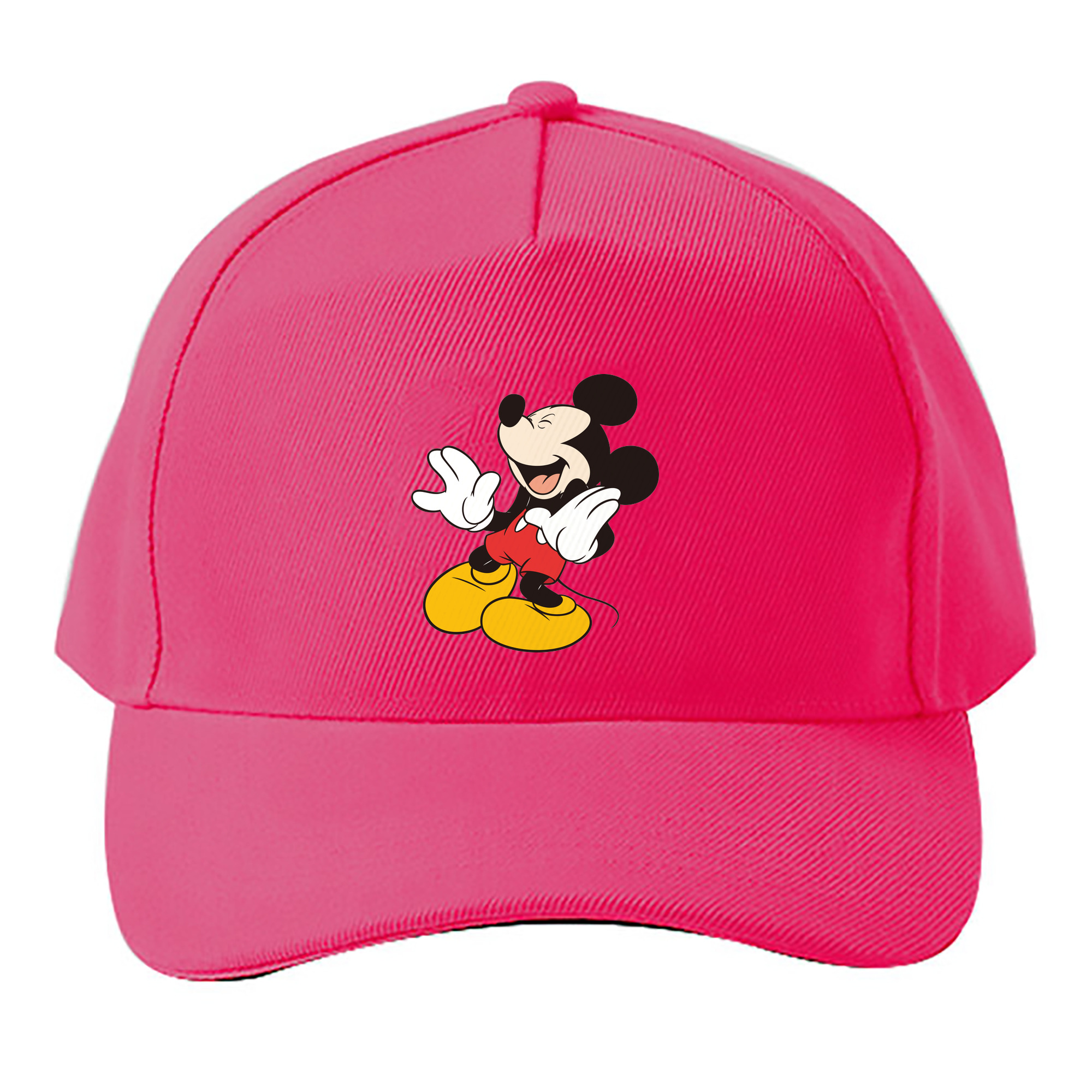 （画像用） ミッキーマウス Mickey Mouse ベースボールキャップ 綿100％ 男女兼用 帽子 スポーツ