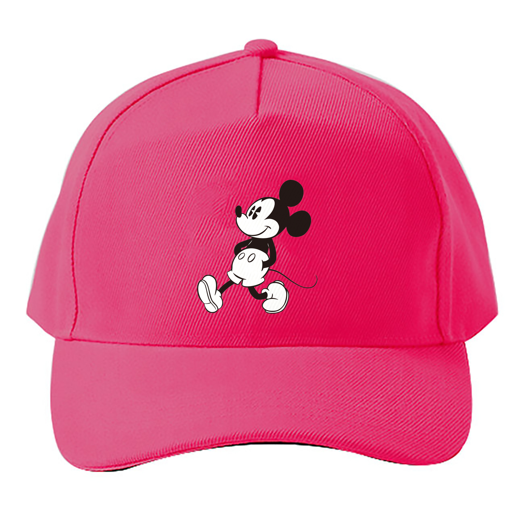 （画像用） ミッキーマウス Mickey Mouse ベースボールキャップ 綿100％ 男女兼用 帽子 スポーツ