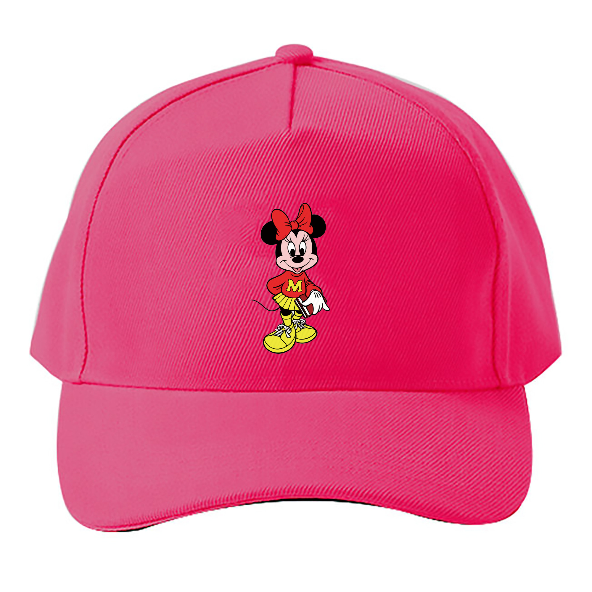 （画像用） ミッキーマウス Mickey Mouse ベースボールキャップ 綿100％ 男女兼用 帽子 スポーツ