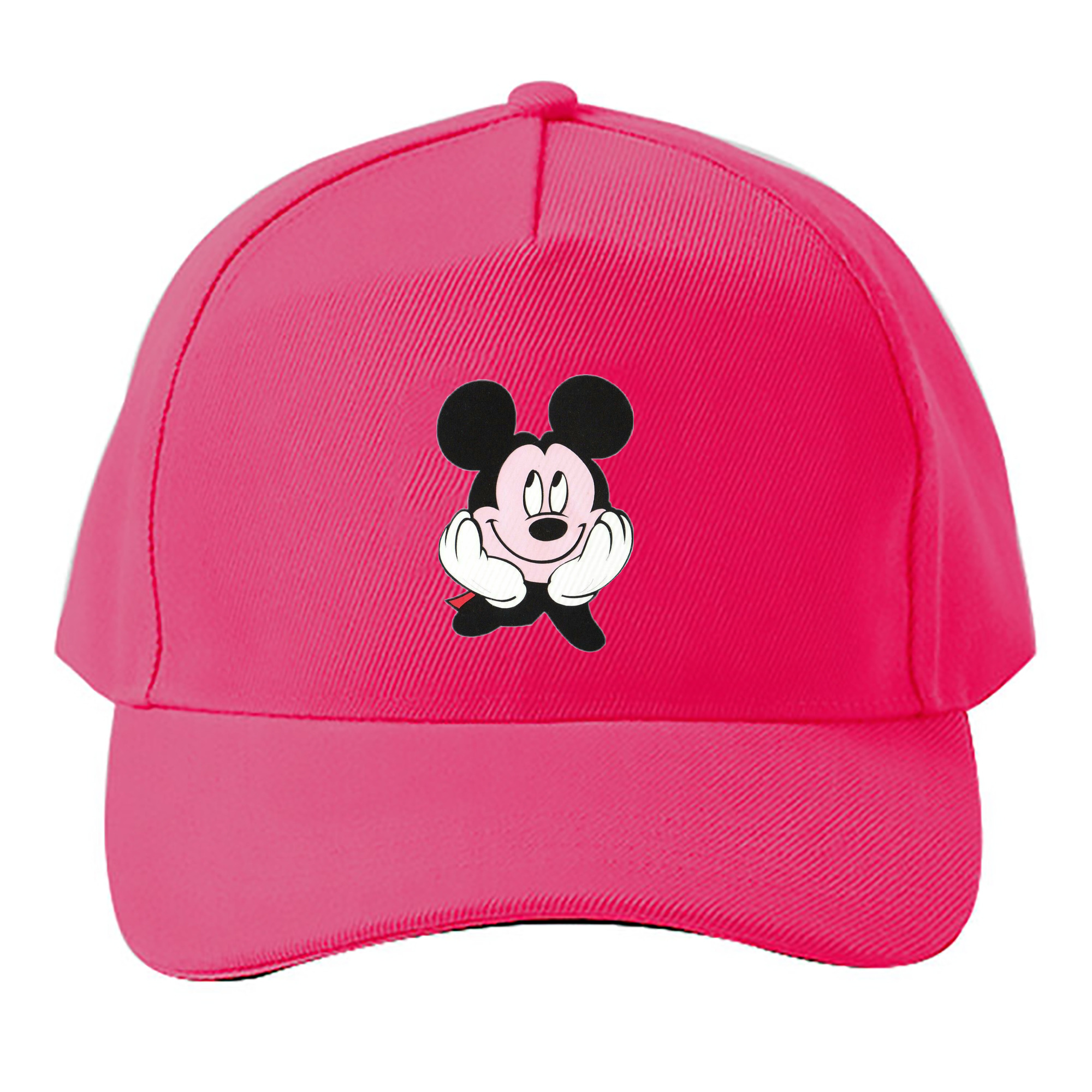 （画像用） ミッキーマウス Mickey Mouse ベースボールキャップ 綿100％ 男女兼用 帽子 スポーツ