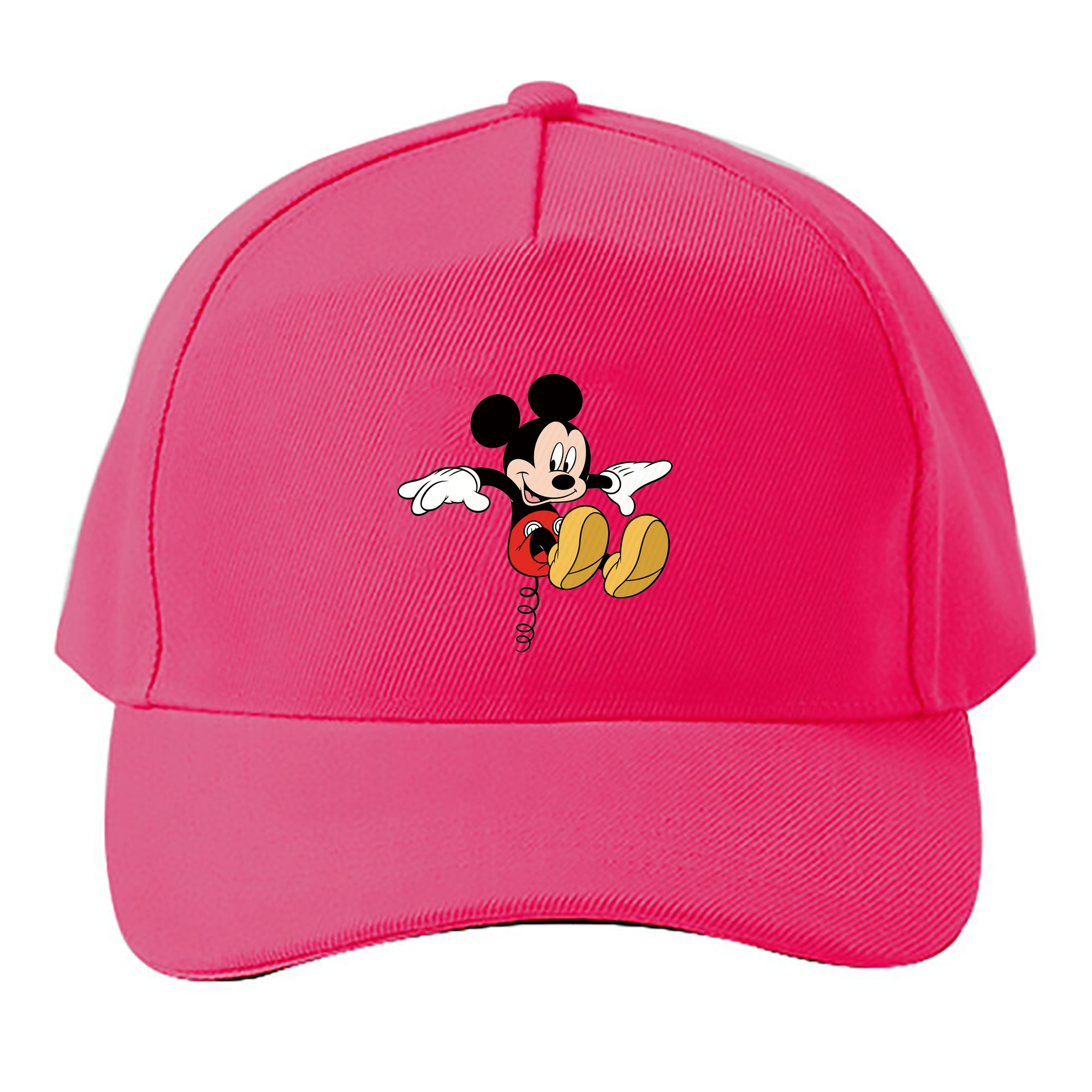 （画像用） ミッキーマウス Mickey Mouse ベースボールキャップ 綿100％ 男女兼用 帽子 スポーツ
