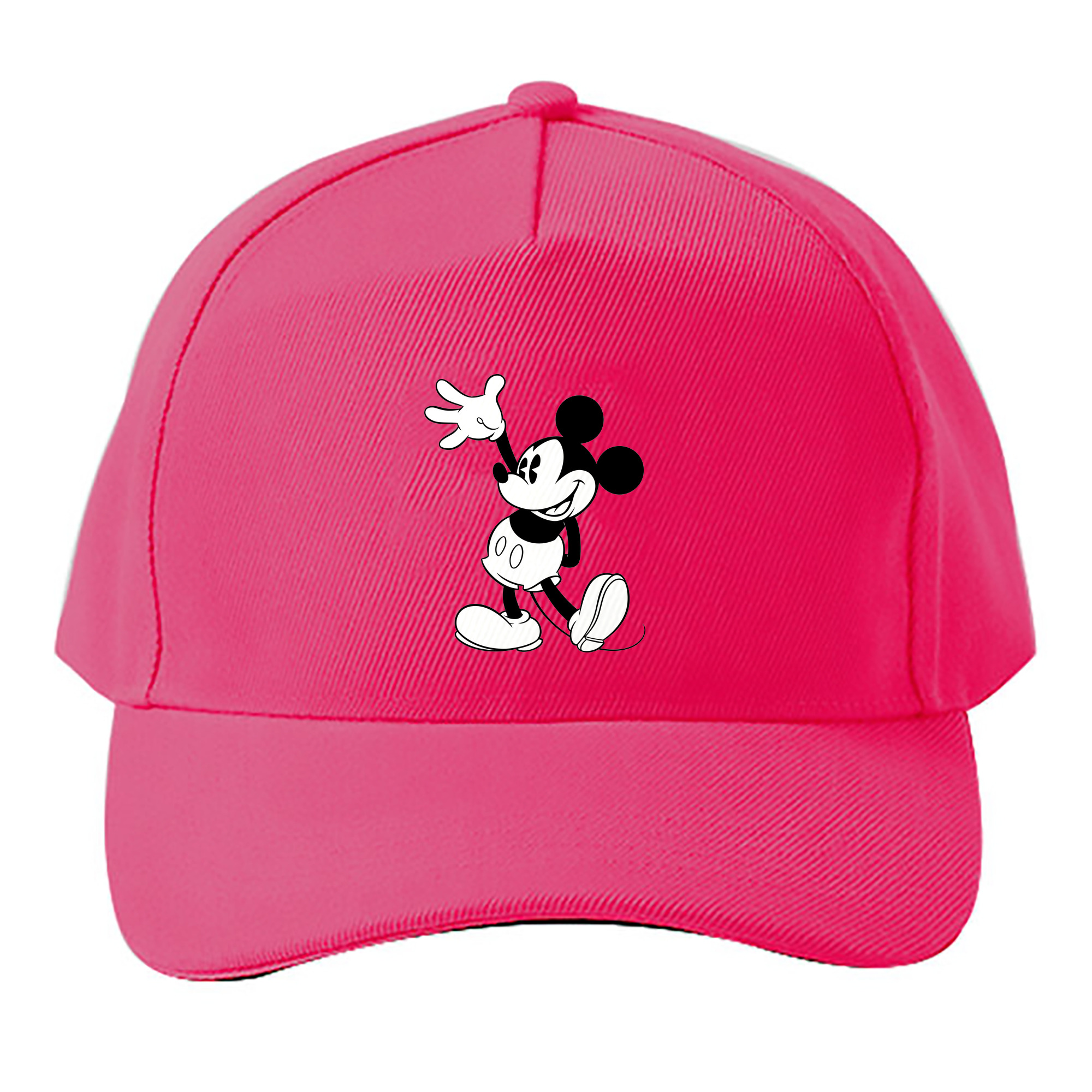 （画像用） ミッキーマウス Mickey Mouse ベースボールキャップ 綿100％ 男女兼用 帽子 スポーツ