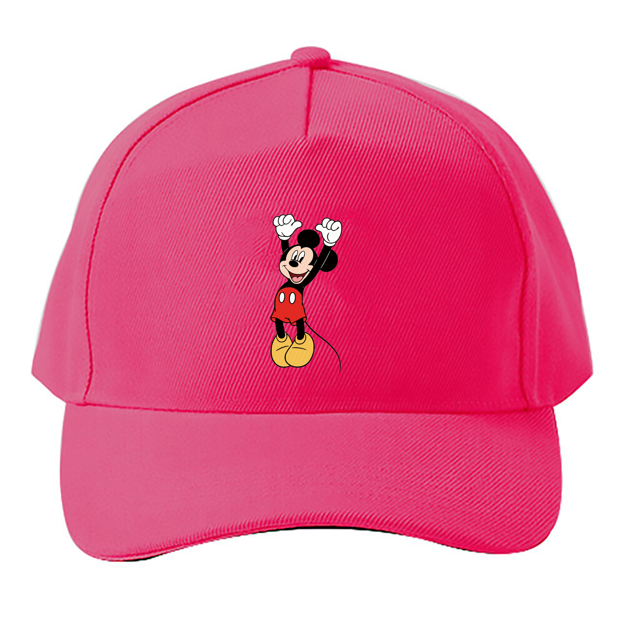 （画像用） ミッキーマウス Mickey Mouse ベースボールキャップ 綿100％ 男女兼用 帽子 スポーツ