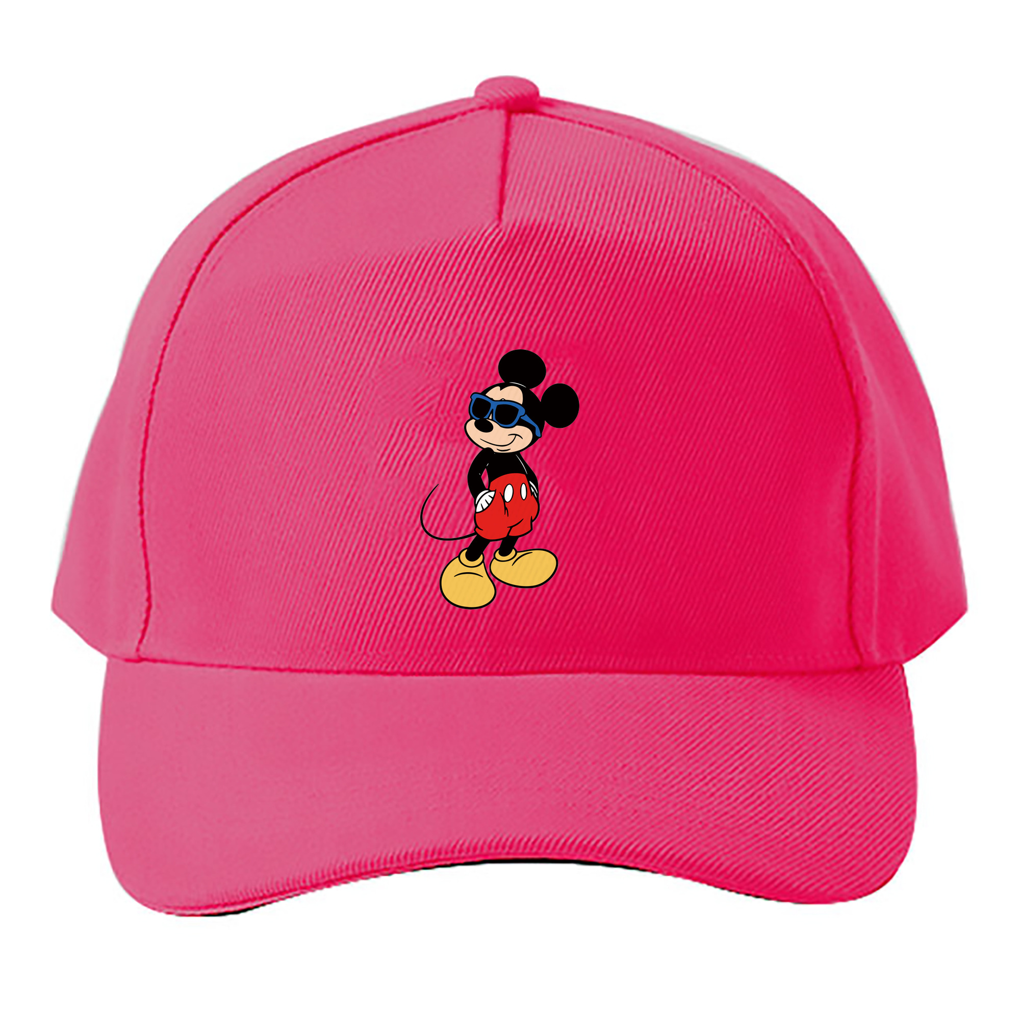 （画像用） ミッキーマウス Mickey Mouse ベースボールキャップ 綿100％ 男女兼用 帽子 スポーツ