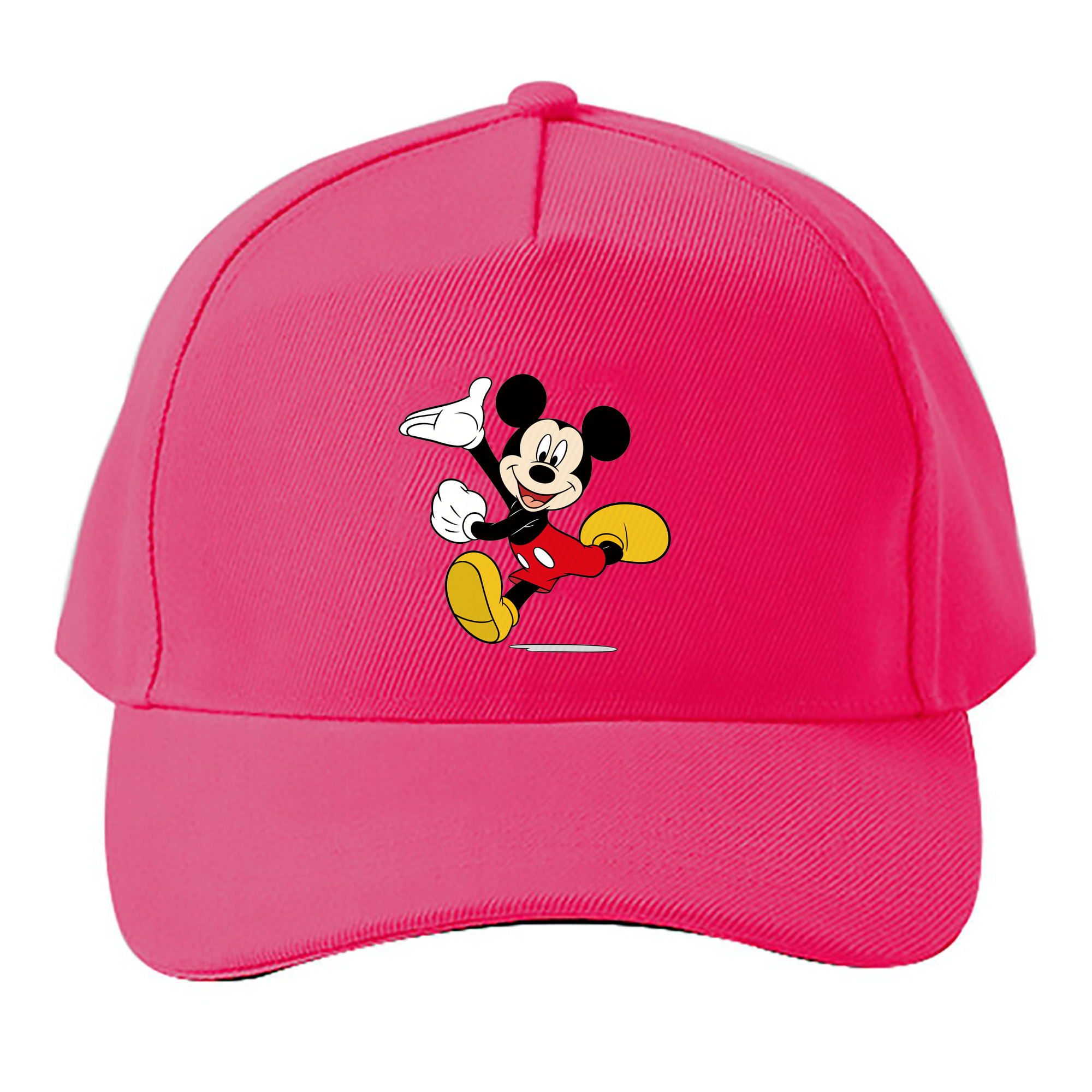 （画像用） ミッキーマウス Mickey Mouse ベースボールキャップ 綿100％ 男女兼用 帽子 スポーツ