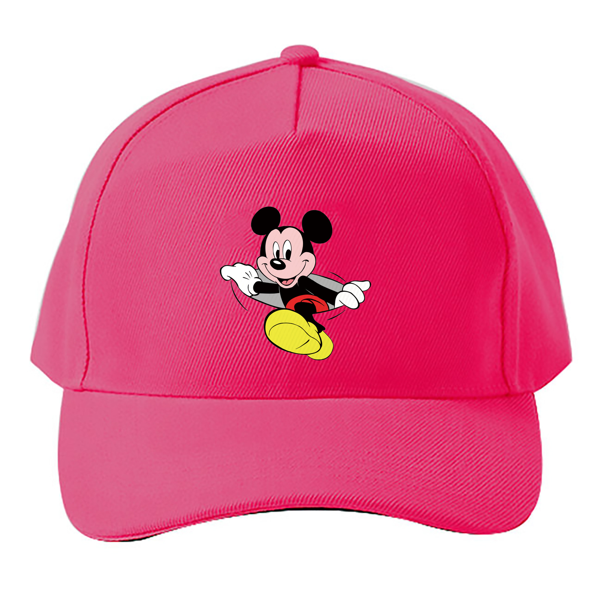 （画像用） ミッキーマウス Mickey Mouse ベースボールキャップ 綿100％ 男女兼用 帽子 スポーツ