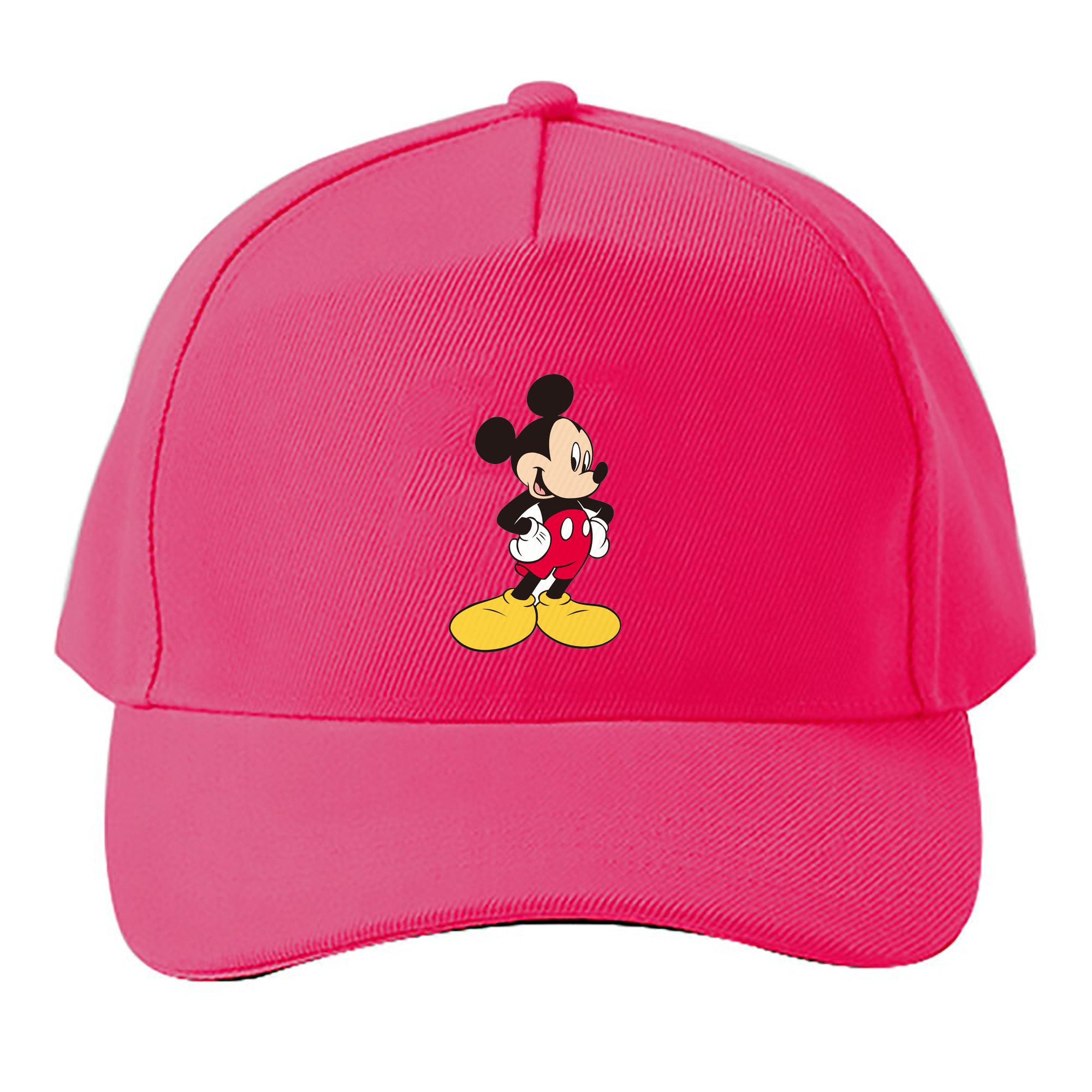 （画像用） ミッキーマウス Mickey Mouse ベースボールキャップ 綿100％ 男女兼用 帽子 スポーツ